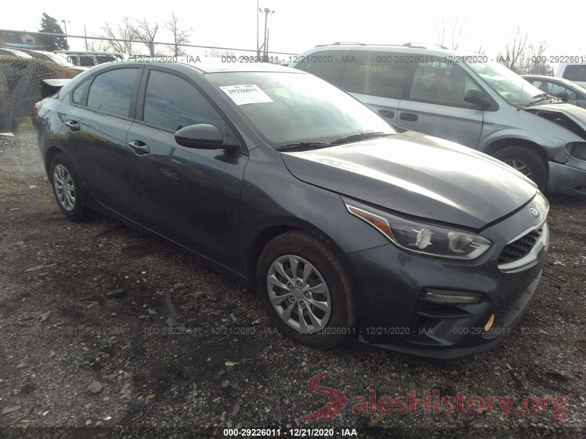 3KPF24AD1LE236083 2020 KIA FORTE