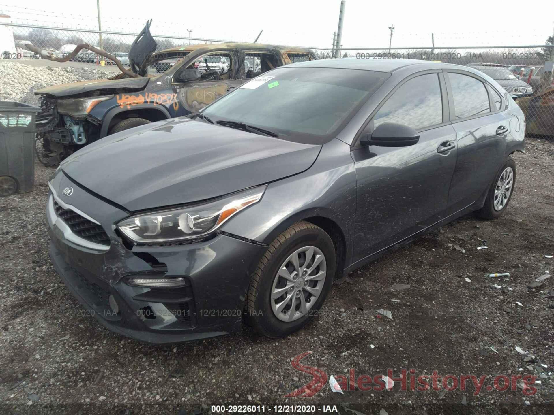 3KPF24AD1LE236083 2020 KIA FORTE