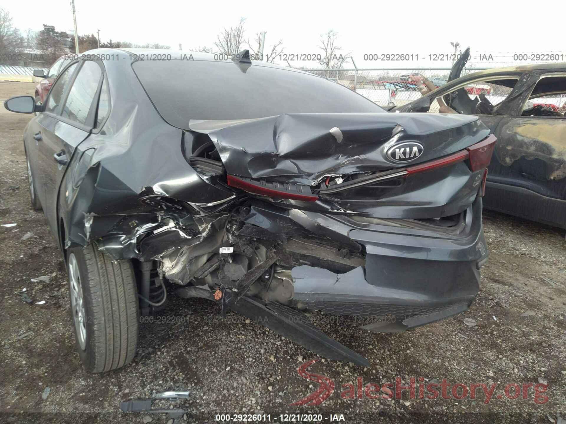 3KPF24AD1LE236083 2020 KIA FORTE