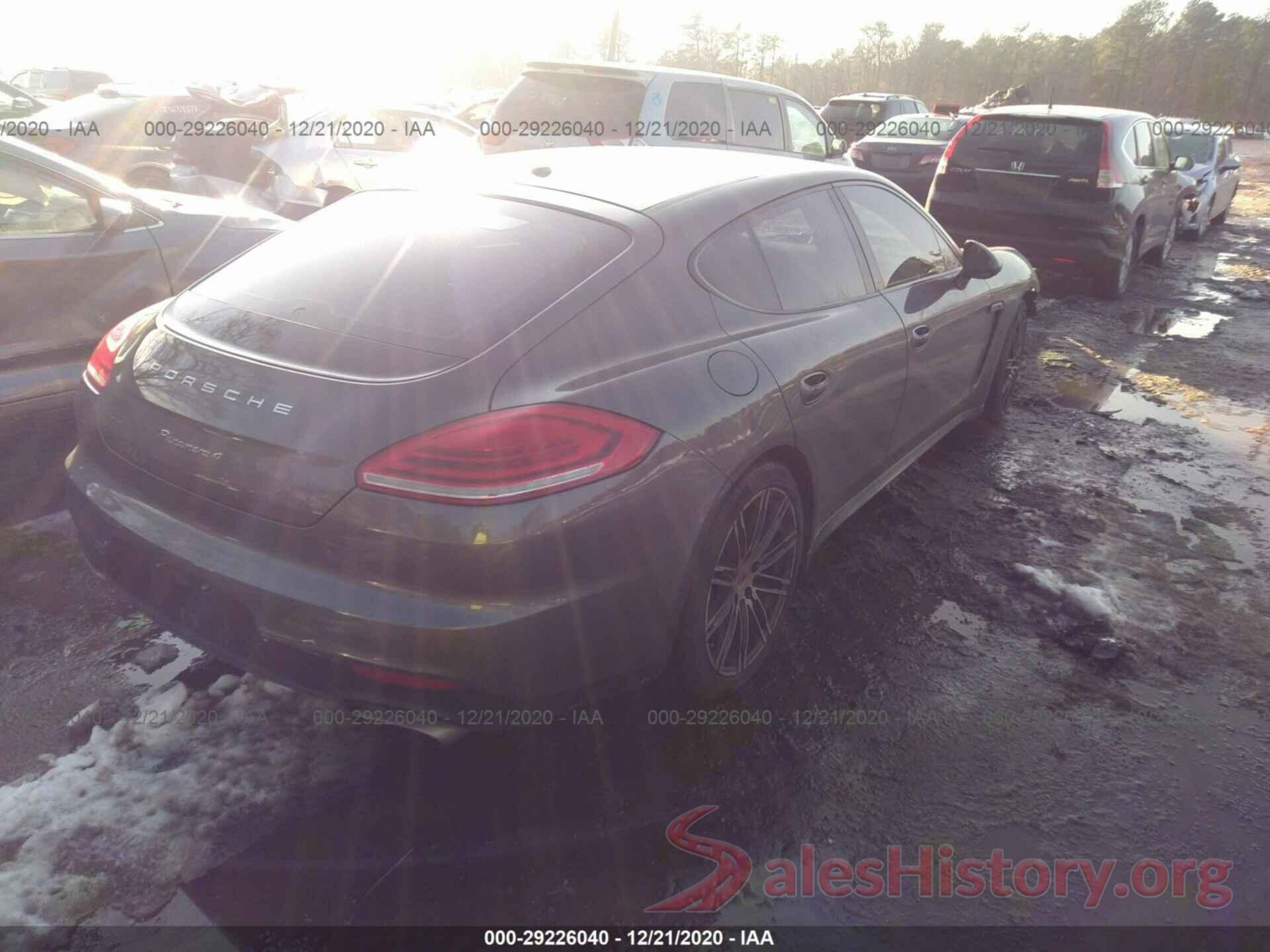 WP0AA2A77GL001826 2016 PORSCHE PANAMERA