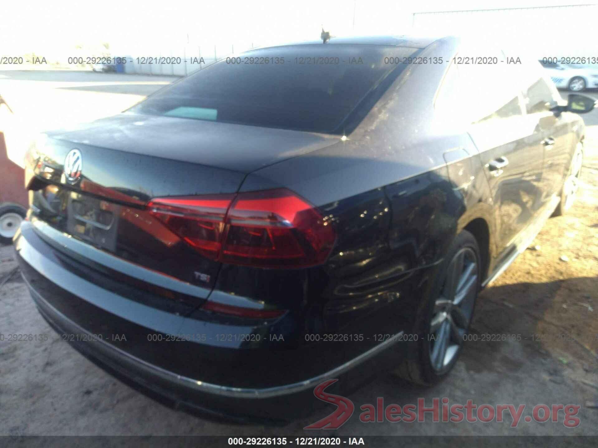 1VWAA7A37JC033576 2018 VOLKSWAGEN PASSAT