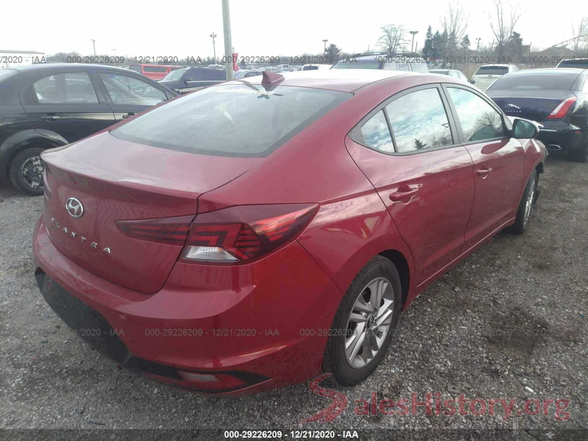 KMHD84LF4KU747156 2019 HYUNDAI ELANTRA