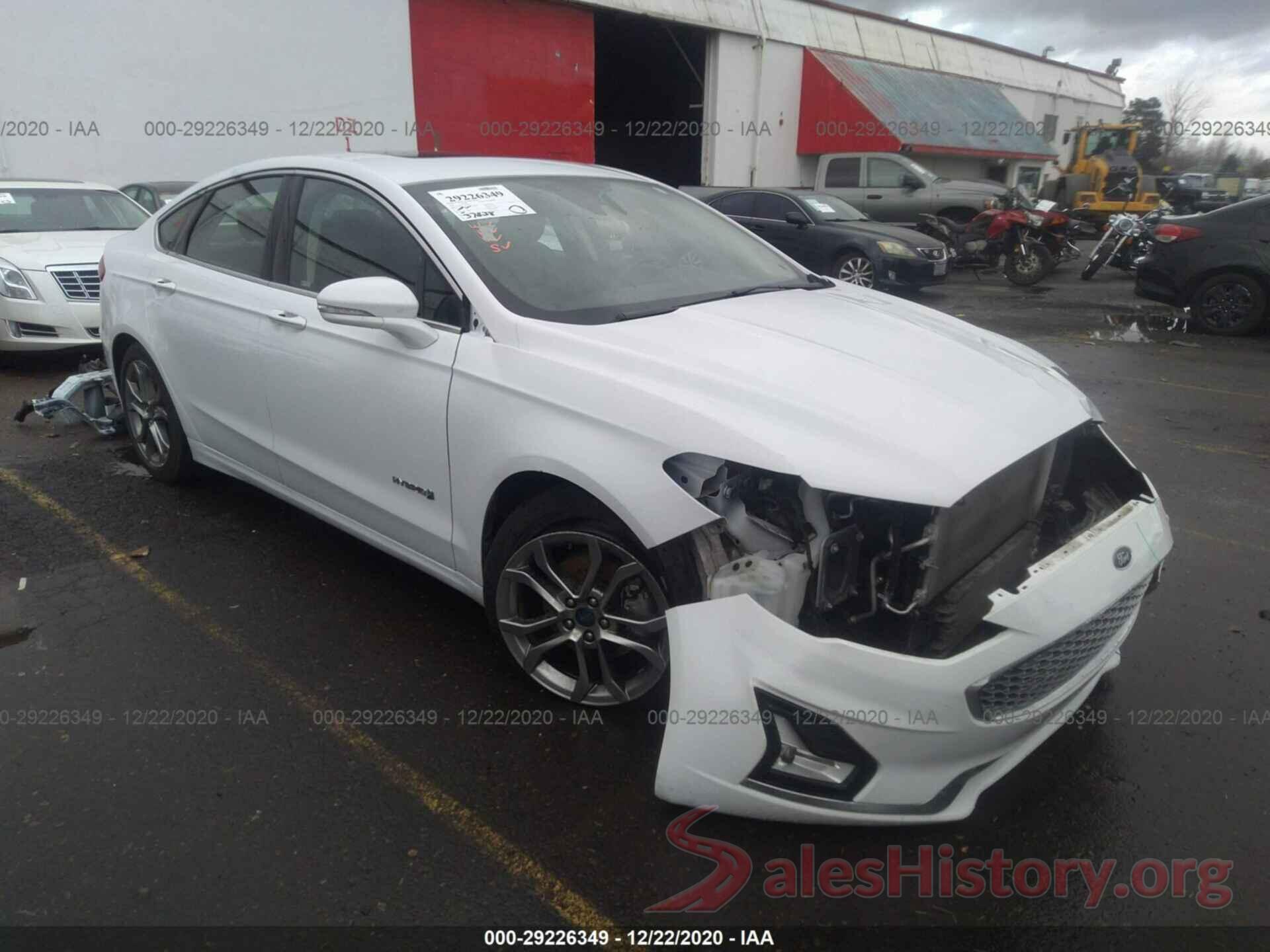 3FA6P0RU3KR181857 2019 FORD FUSION HYBRID