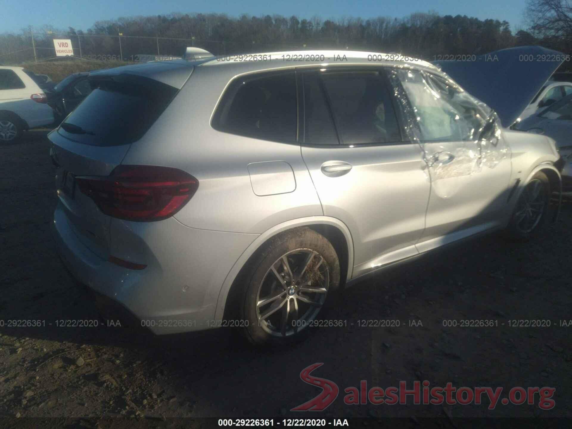 5UXTR9C5XKLE16140 2019 BMW X3