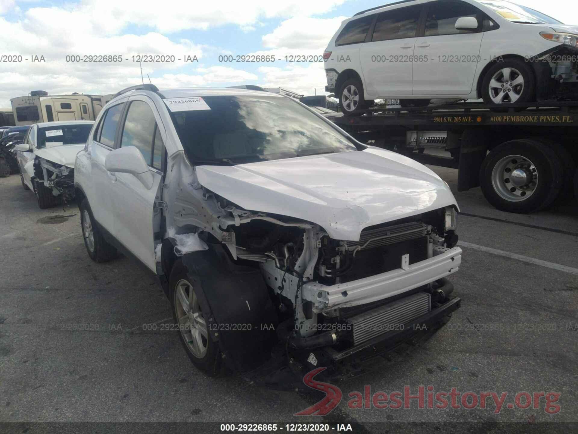 KL7CJLSB5GB579489 2016 CHEVROLET TRAX