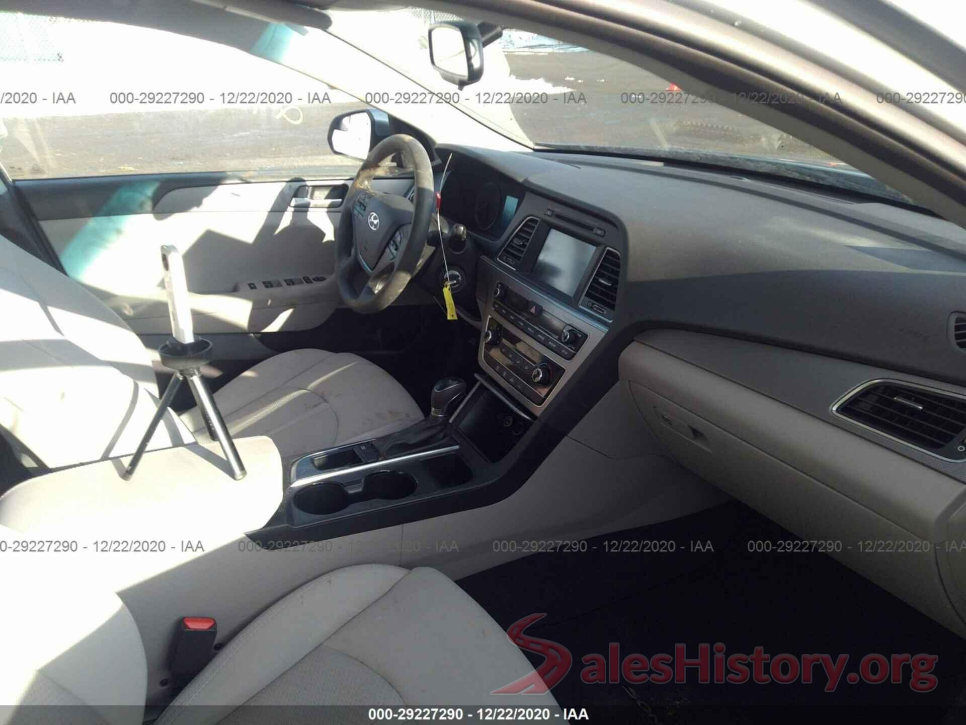 5NPE24AF7GH291491 2016 HYUNDAI SONATA