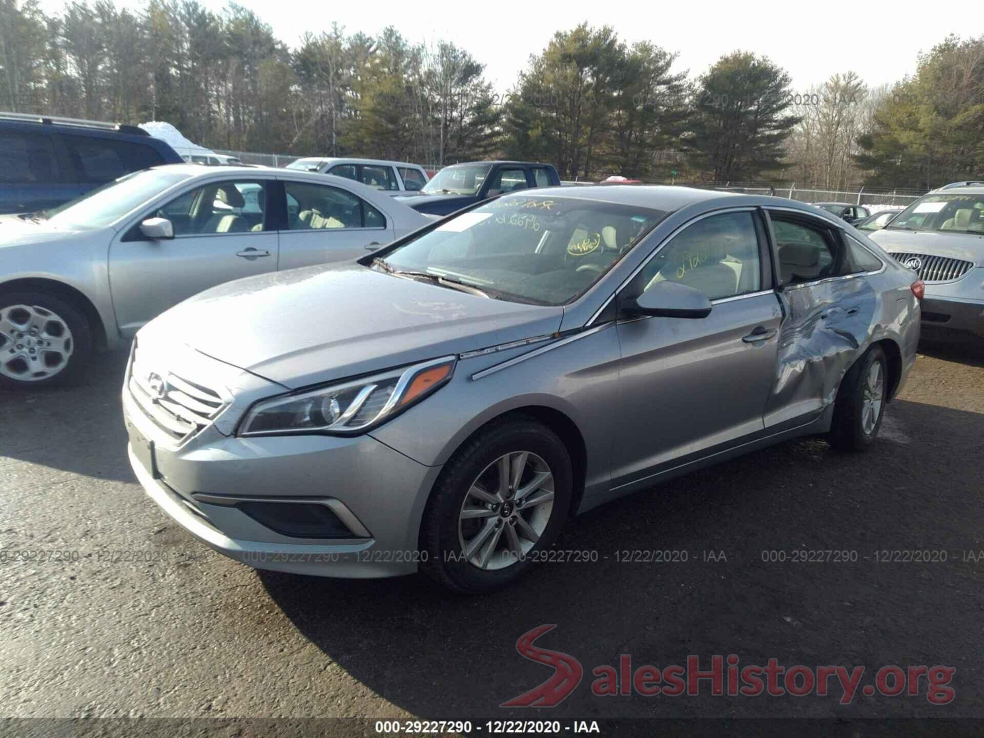 5NPE24AF7GH291491 2016 HYUNDAI SONATA