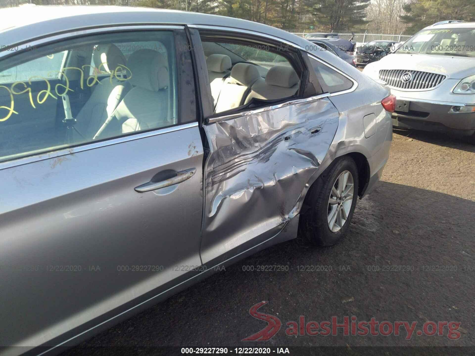 5NPE24AF7GH291491 2016 HYUNDAI SONATA