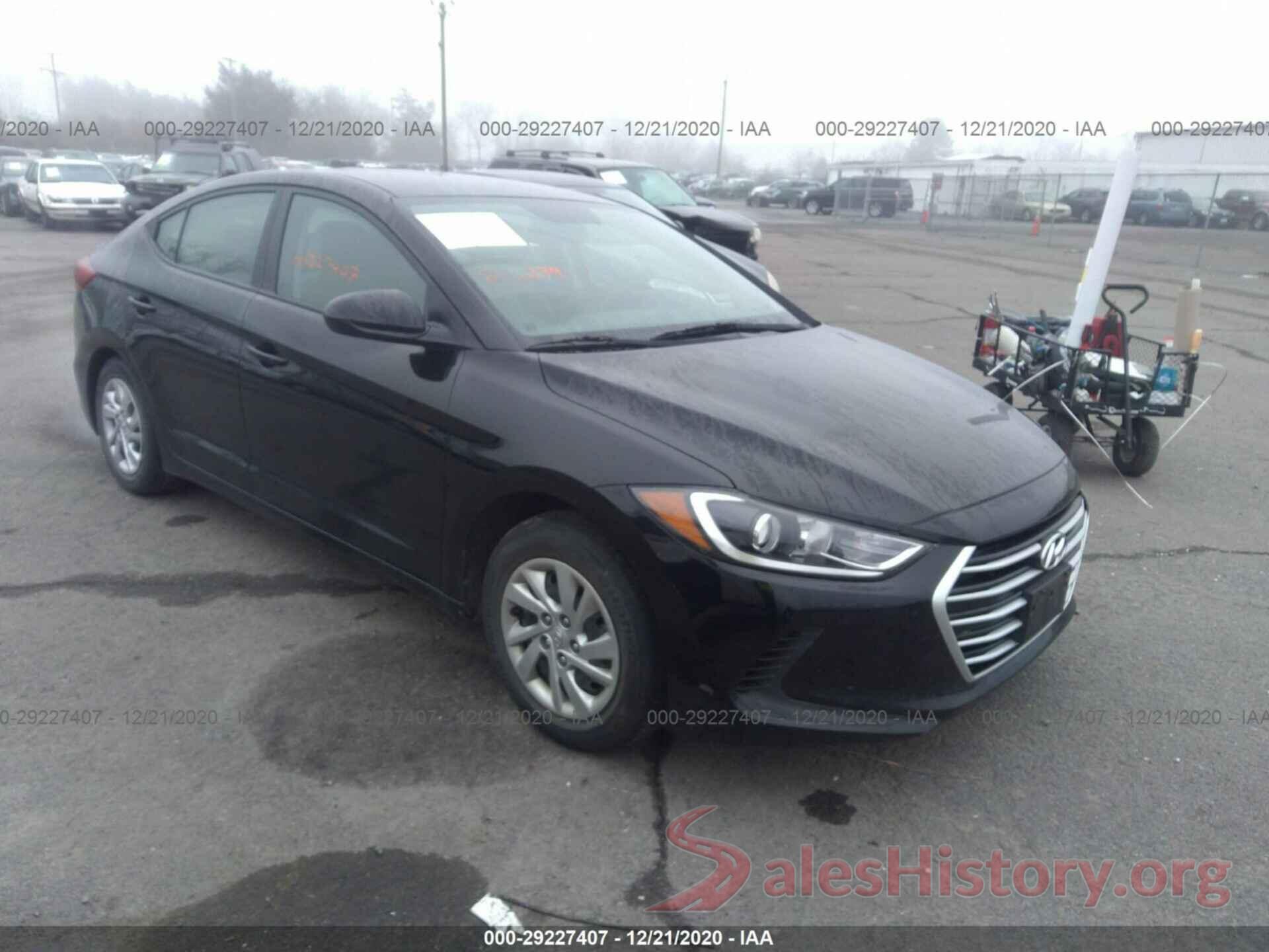 KMHD74LF6HU090386 2017 HYUNDAI ELANTRA