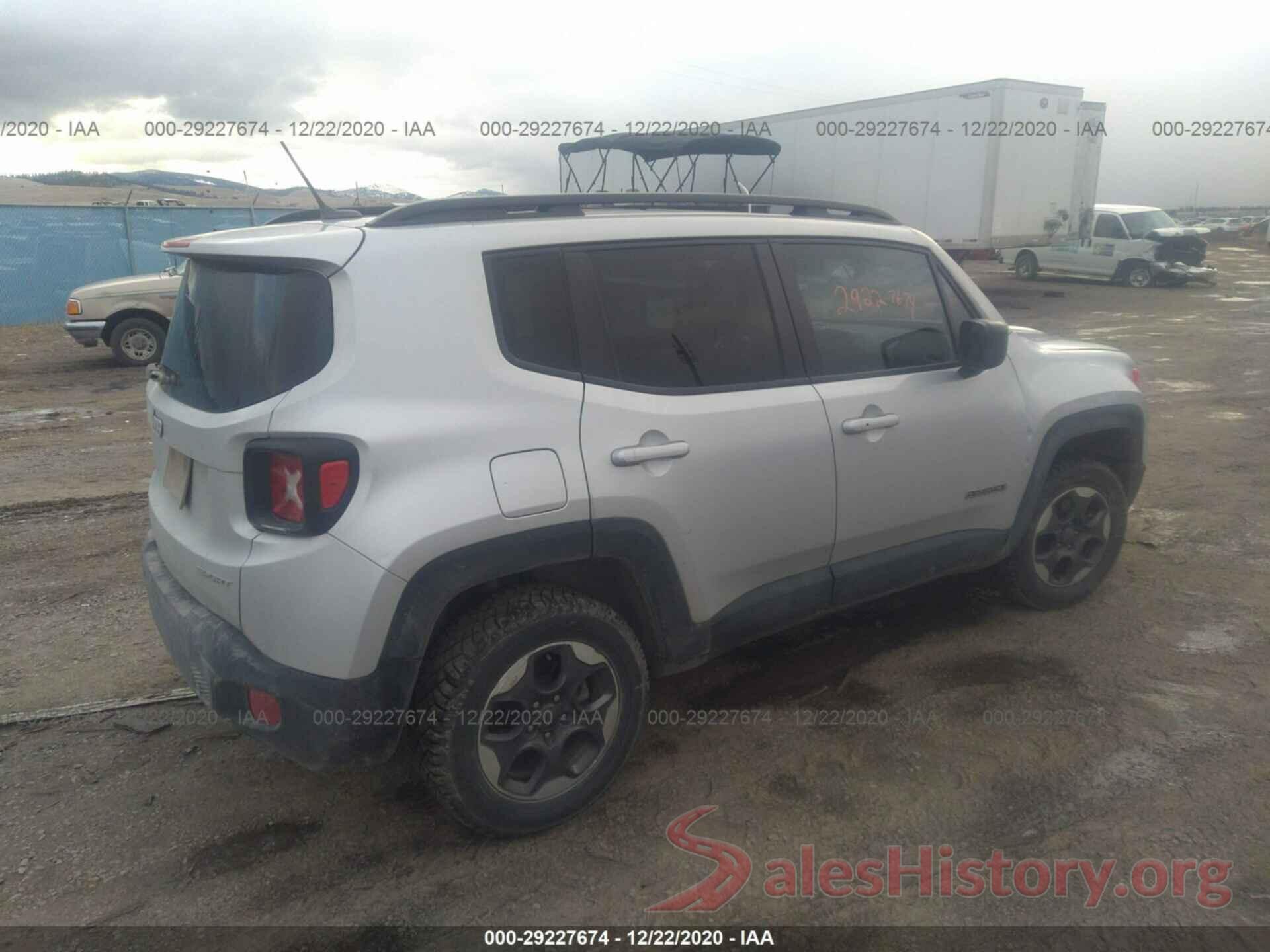 ZACCJBAT7GPD55508 2016 JEEP RENEGADE