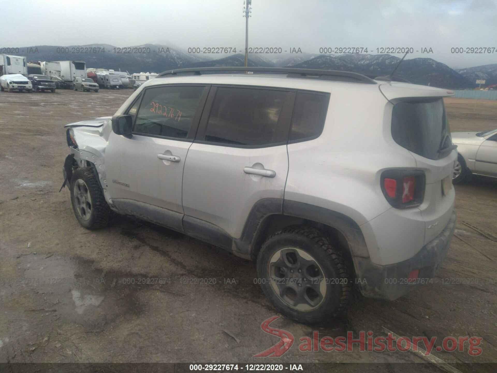 ZACCJBAT7GPD55508 2016 JEEP RENEGADE