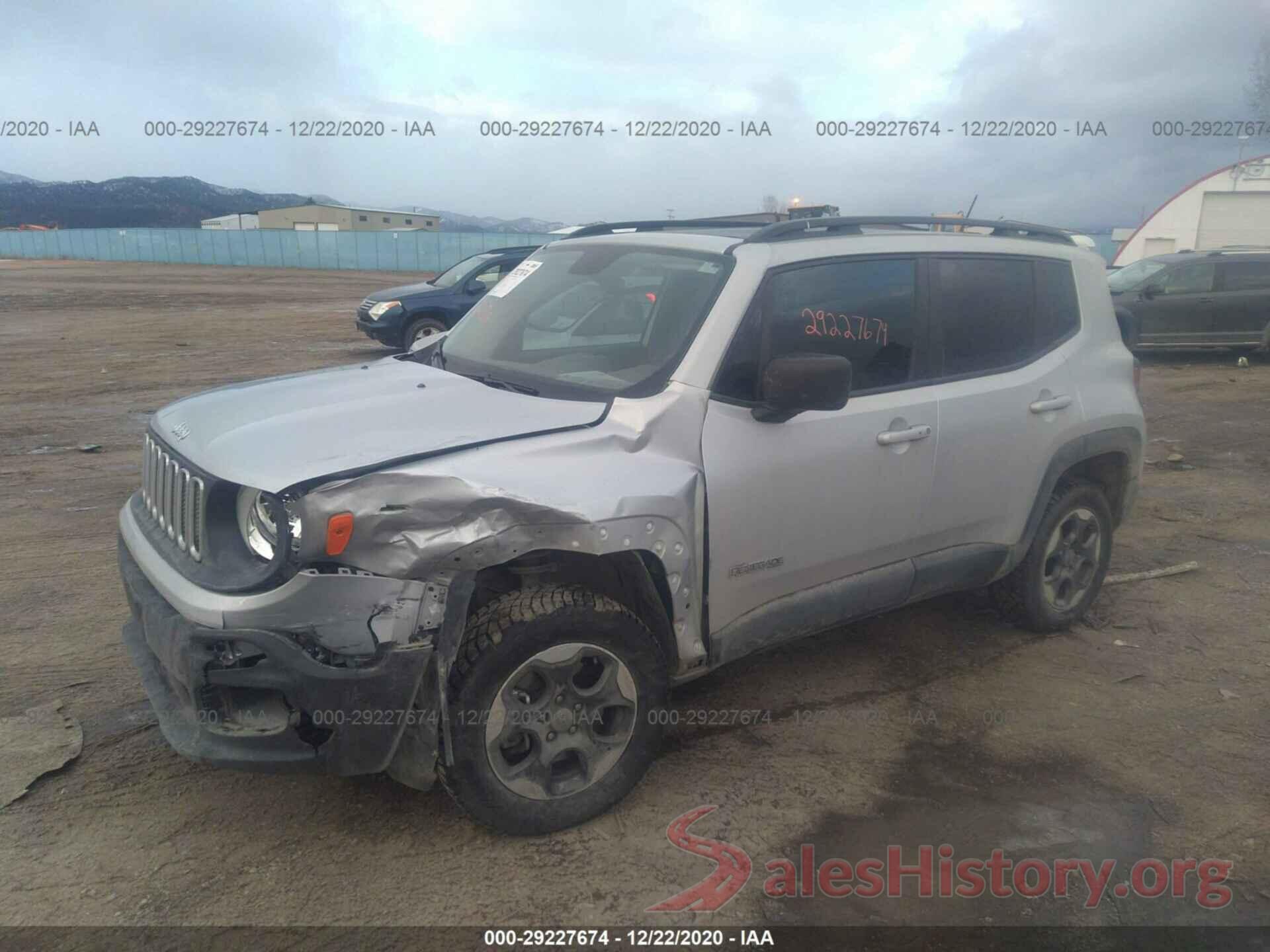 ZACCJBAT7GPD55508 2016 JEEP RENEGADE