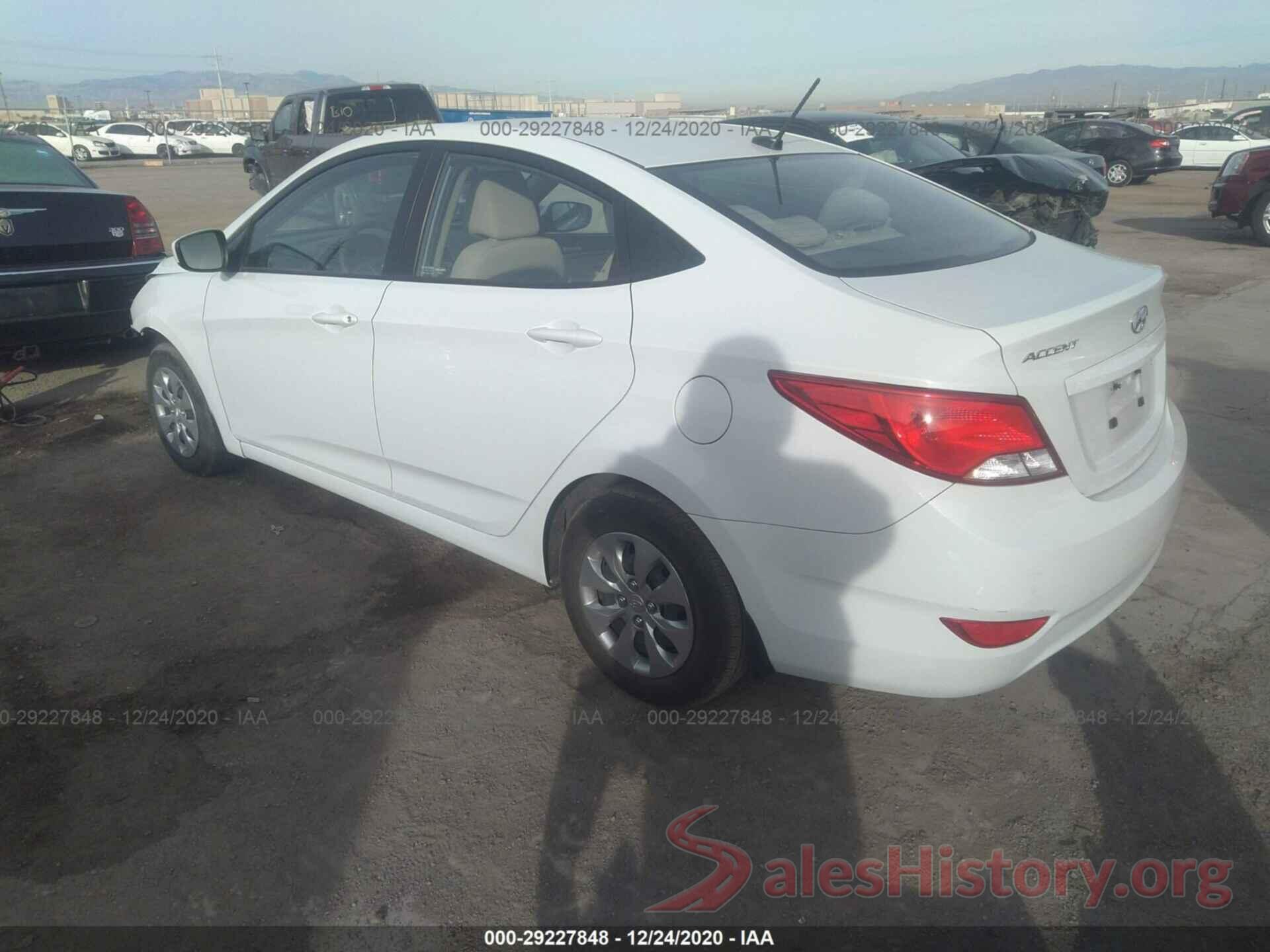 KMHCT4AE8HU362549 2017 HYUNDAI ACCENT