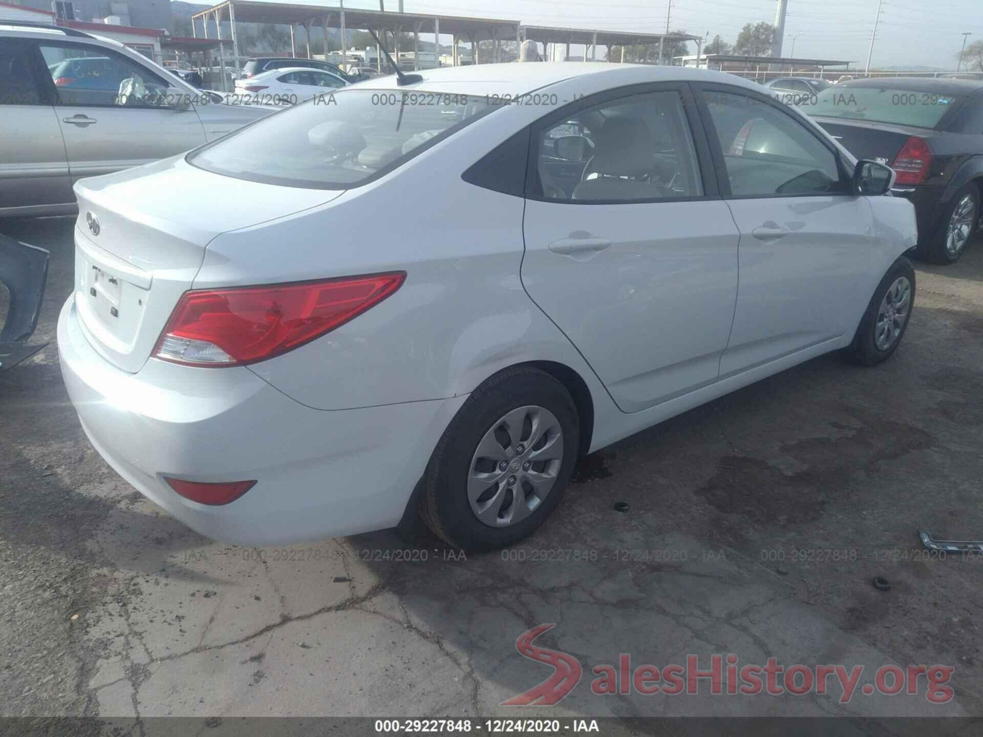 KMHCT4AE8HU362549 2017 HYUNDAI ACCENT