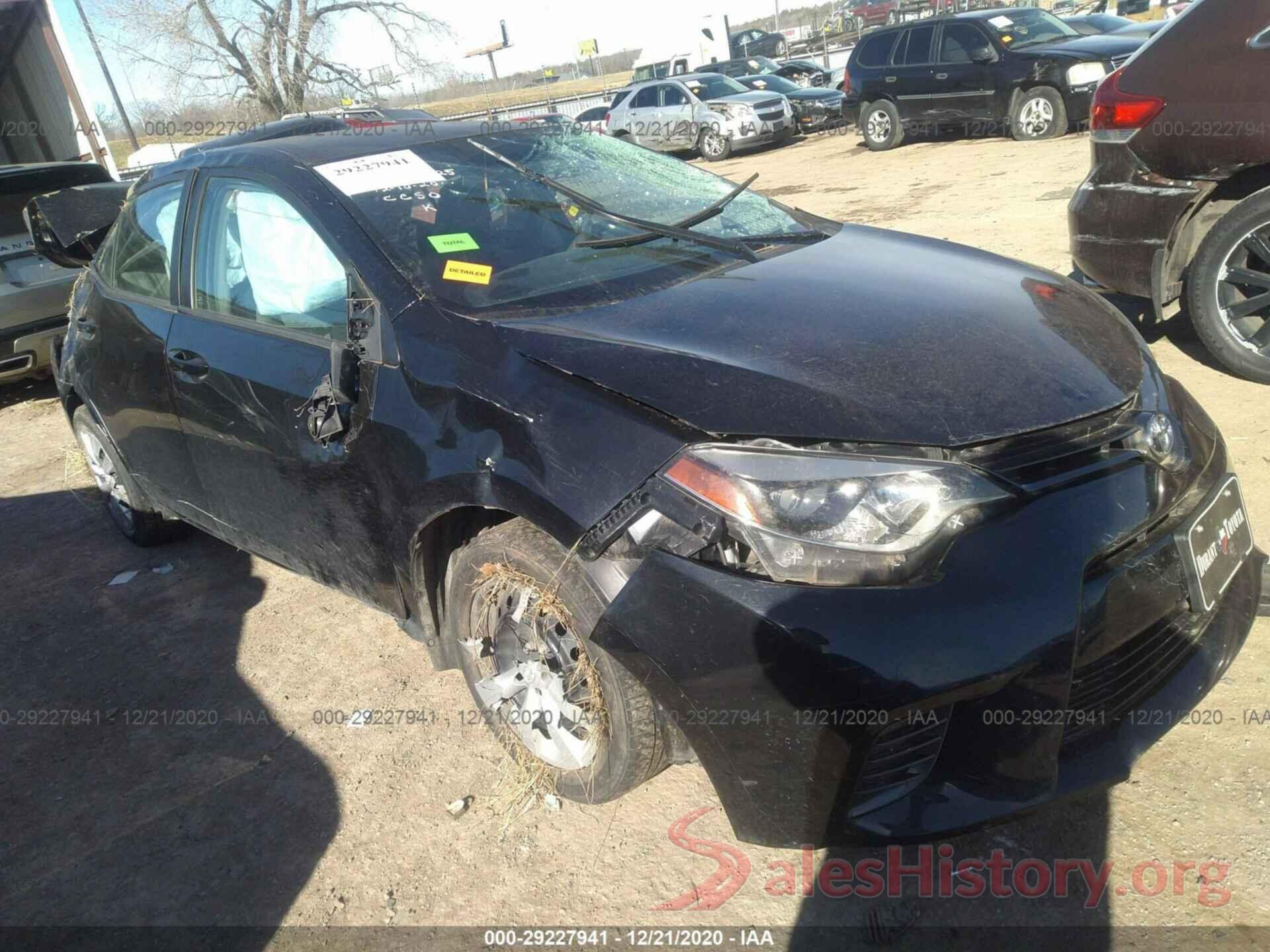 5YFBURHE5GP427689 2016 TOYOTA COROLLA