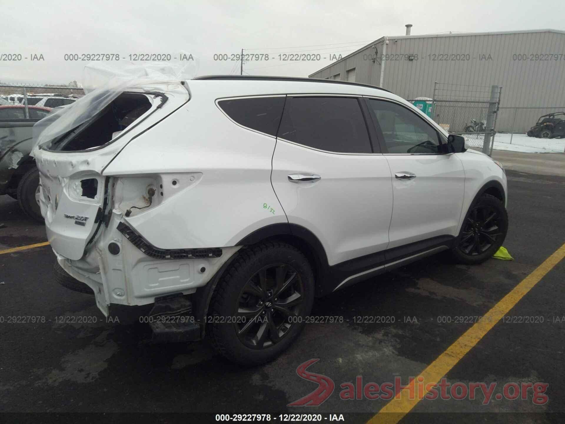 5XYZW4LA7HG484076 2017 HYUNDAI SANTA FE SPORT