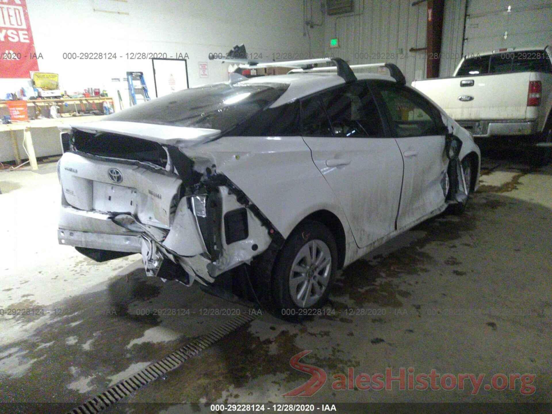 JTDKBRFU0J3066307 2018 TOYOTA PRIUS