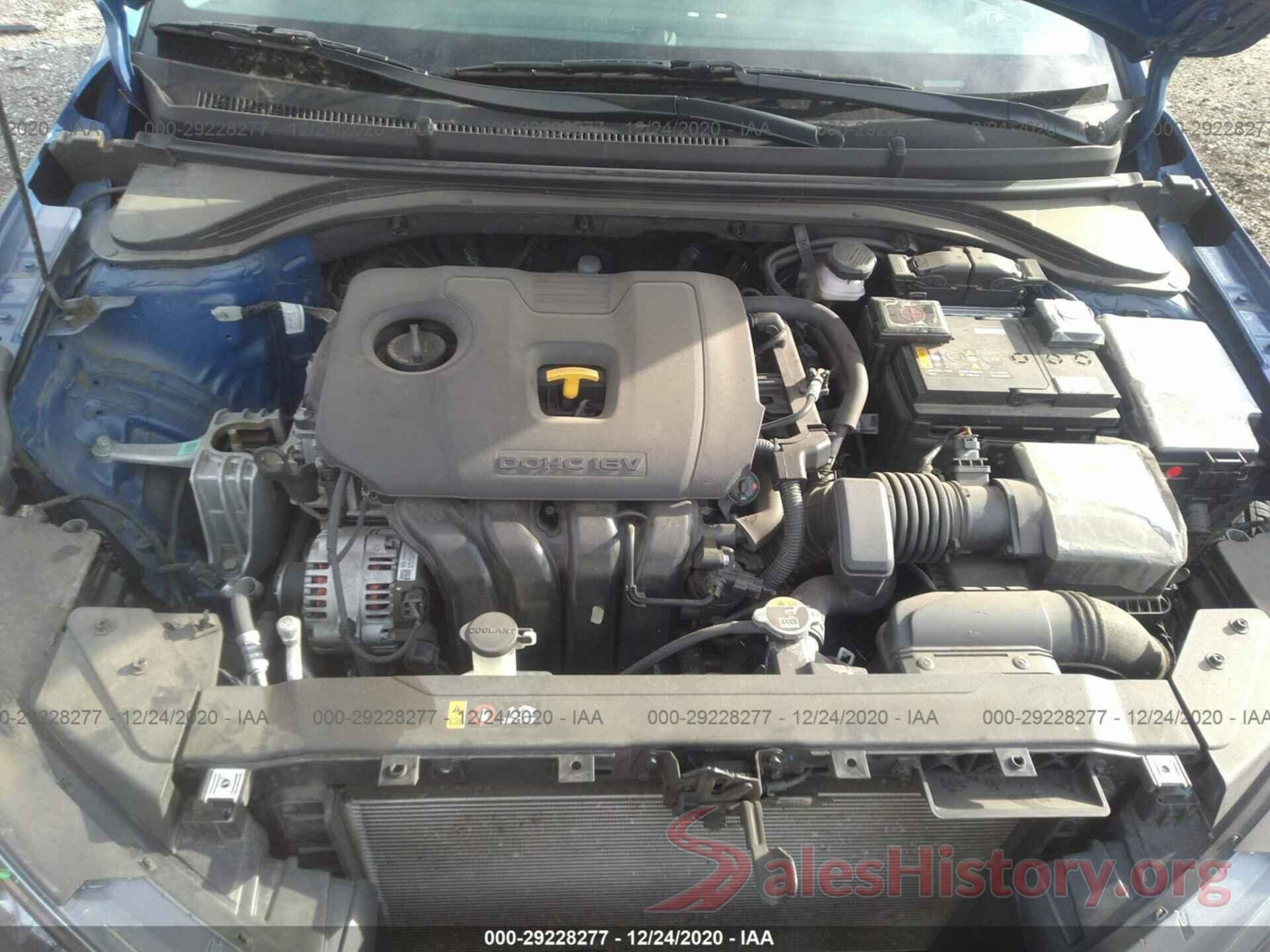 5NPD74LF7LH543390 2020 HYUNDAI ELANTRA