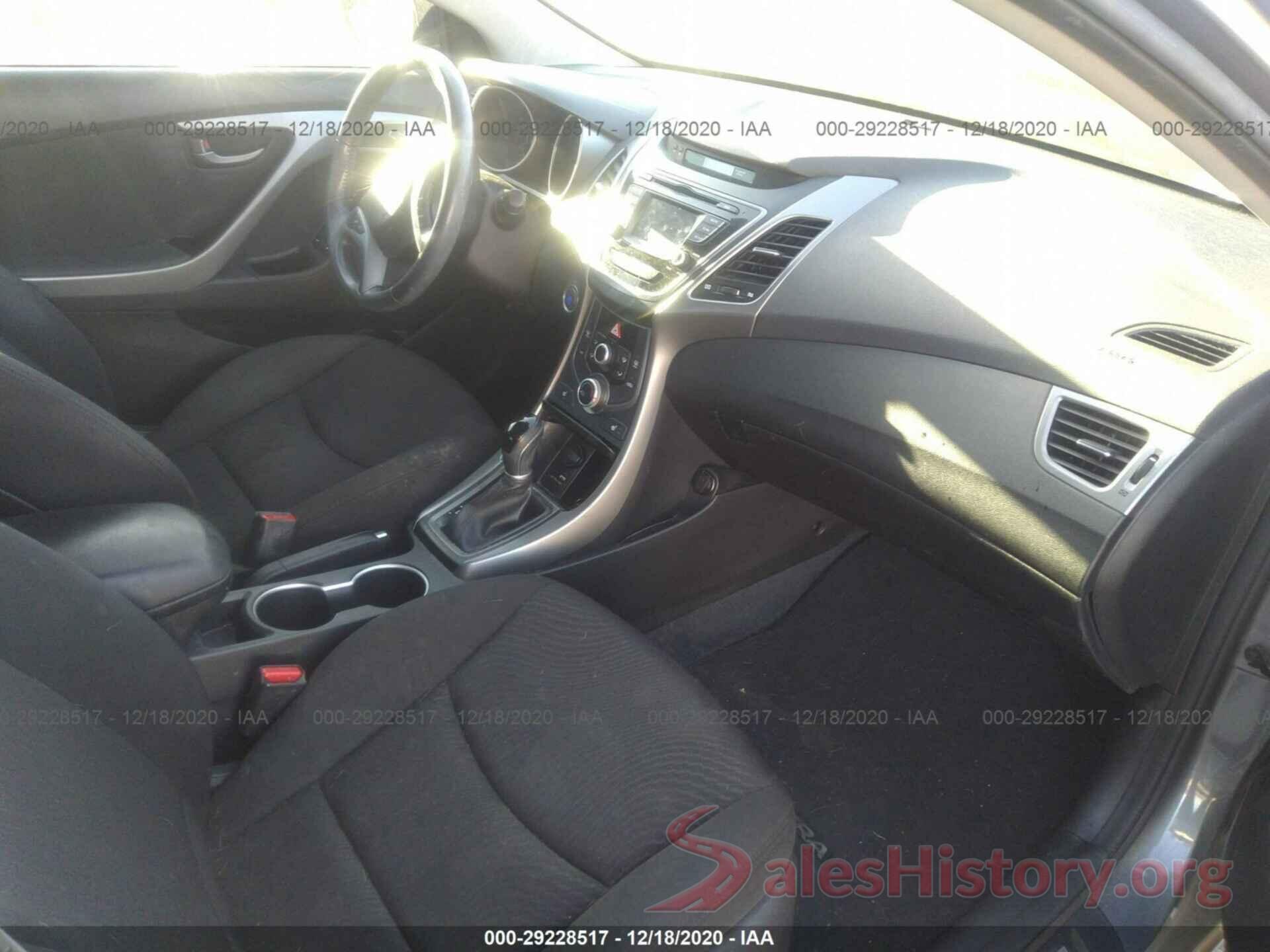 KMHDH4AE7GU573522 2016 HYUNDAI ELANTRA