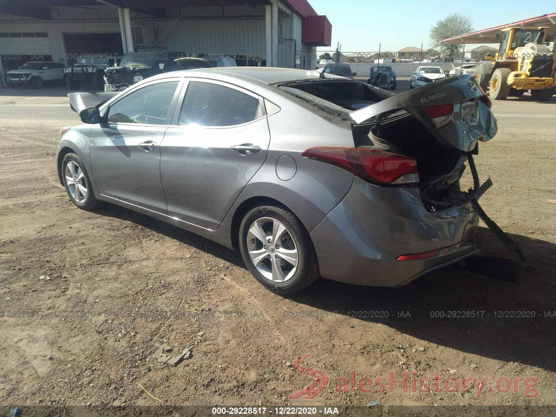 KMHDH4AE7GU573522 2016 HYUNDAI ELANTRA