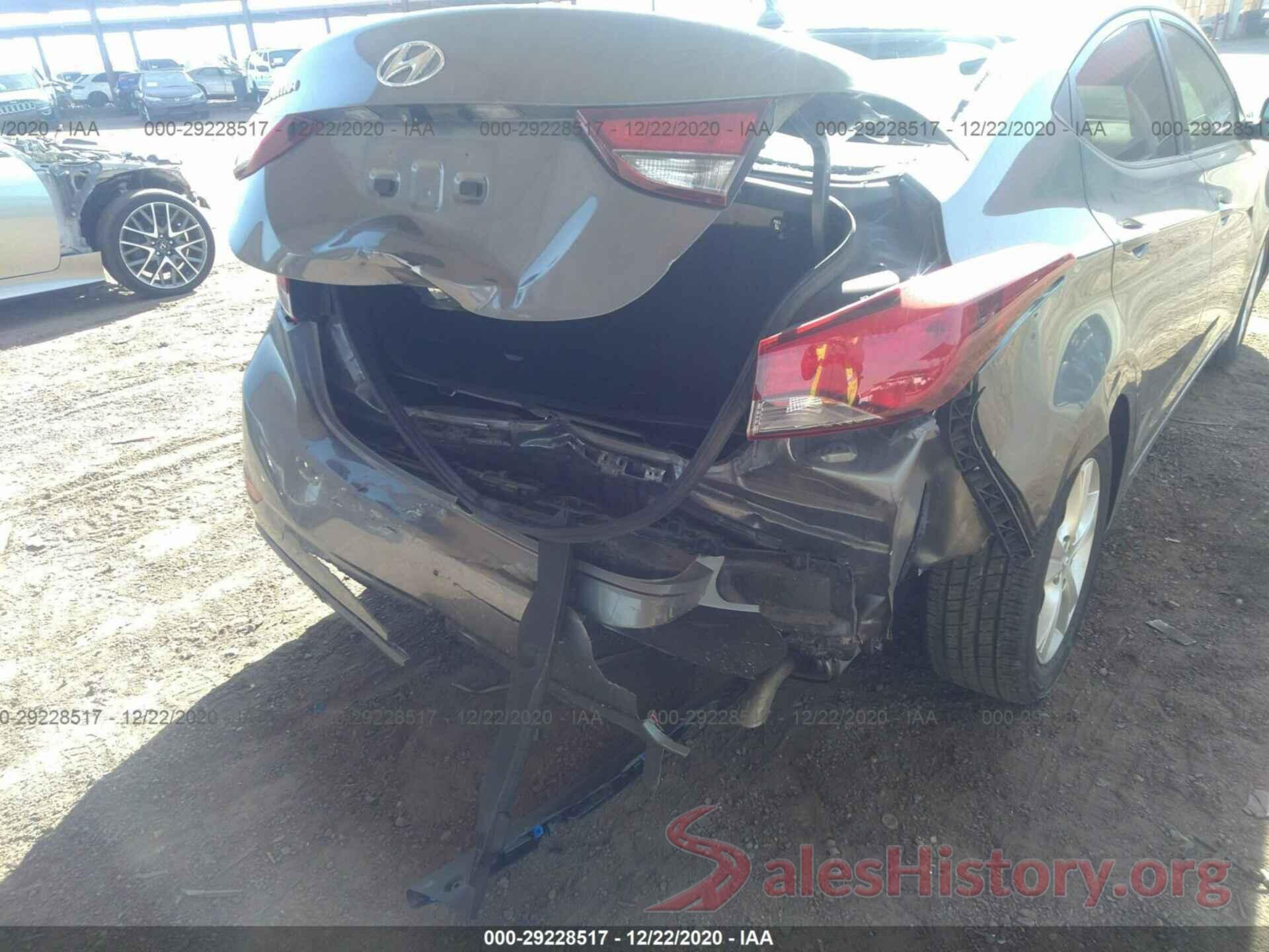 KMHDH4AE7GU573522 2016 HYUNDAI ELANTRA