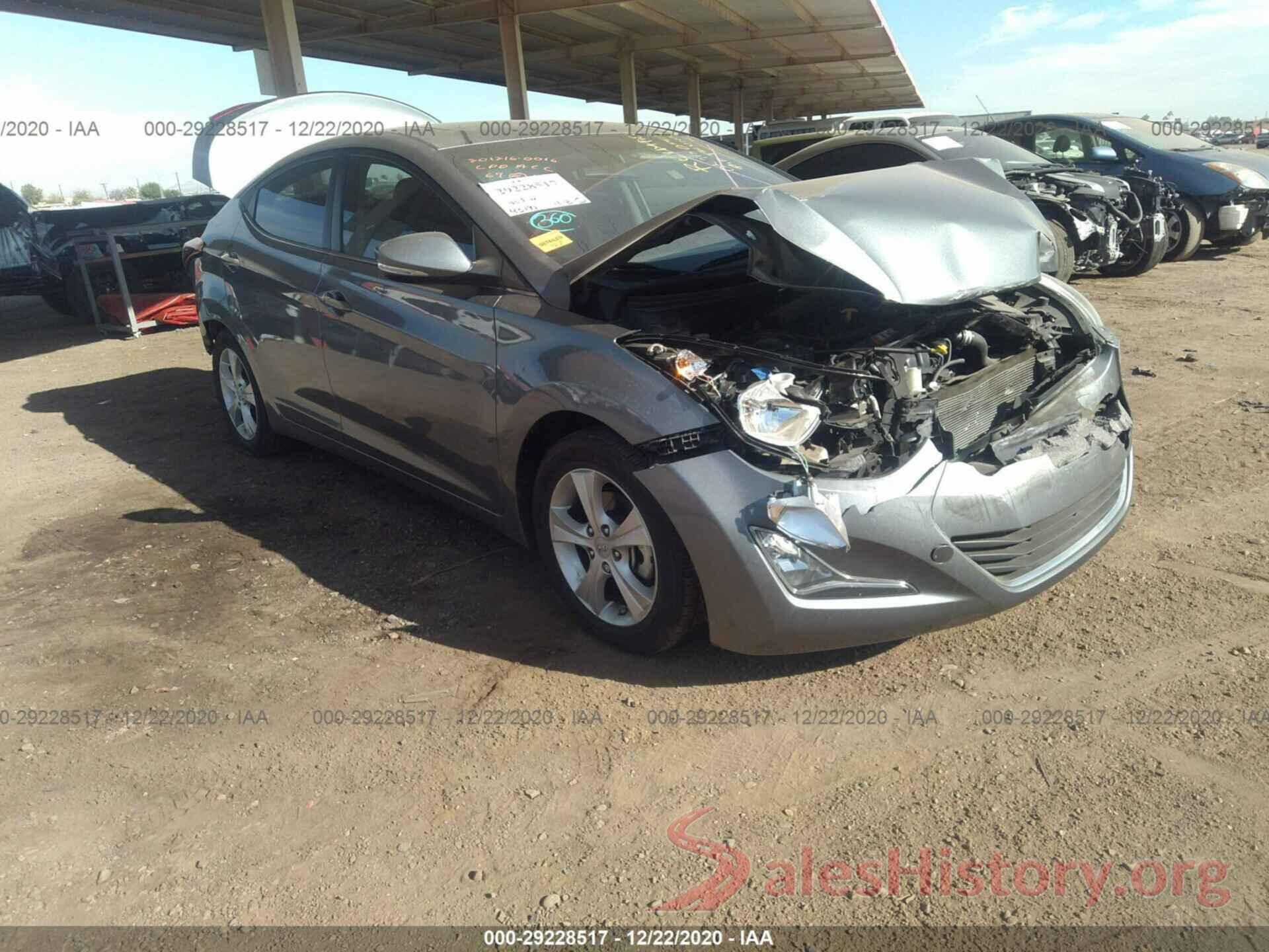 KMHDH4AE7GU573522 2016 HYUNDAI ELANTRA