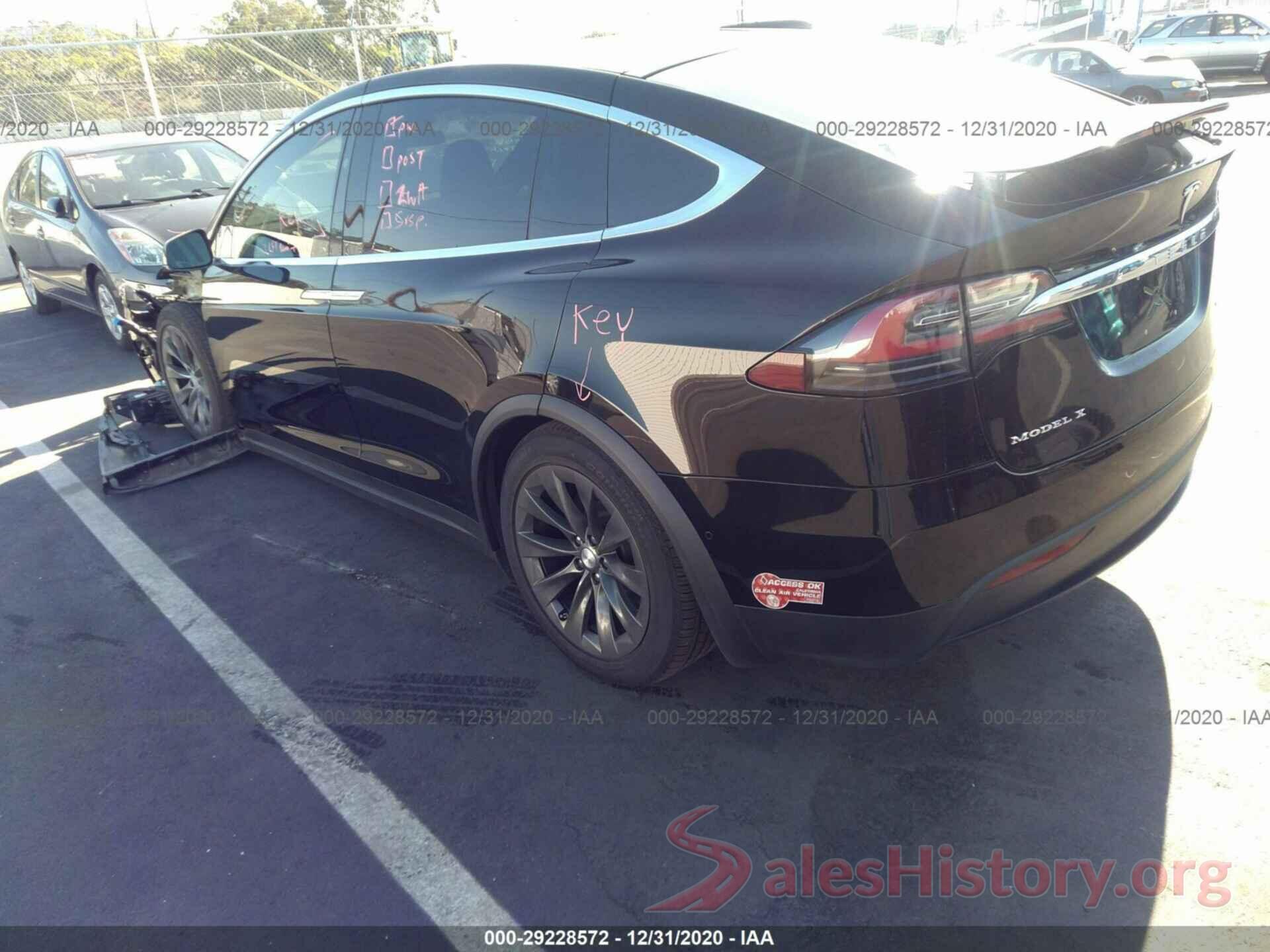 5YJXCAE27HF051238 2017 TESLA MODEL X