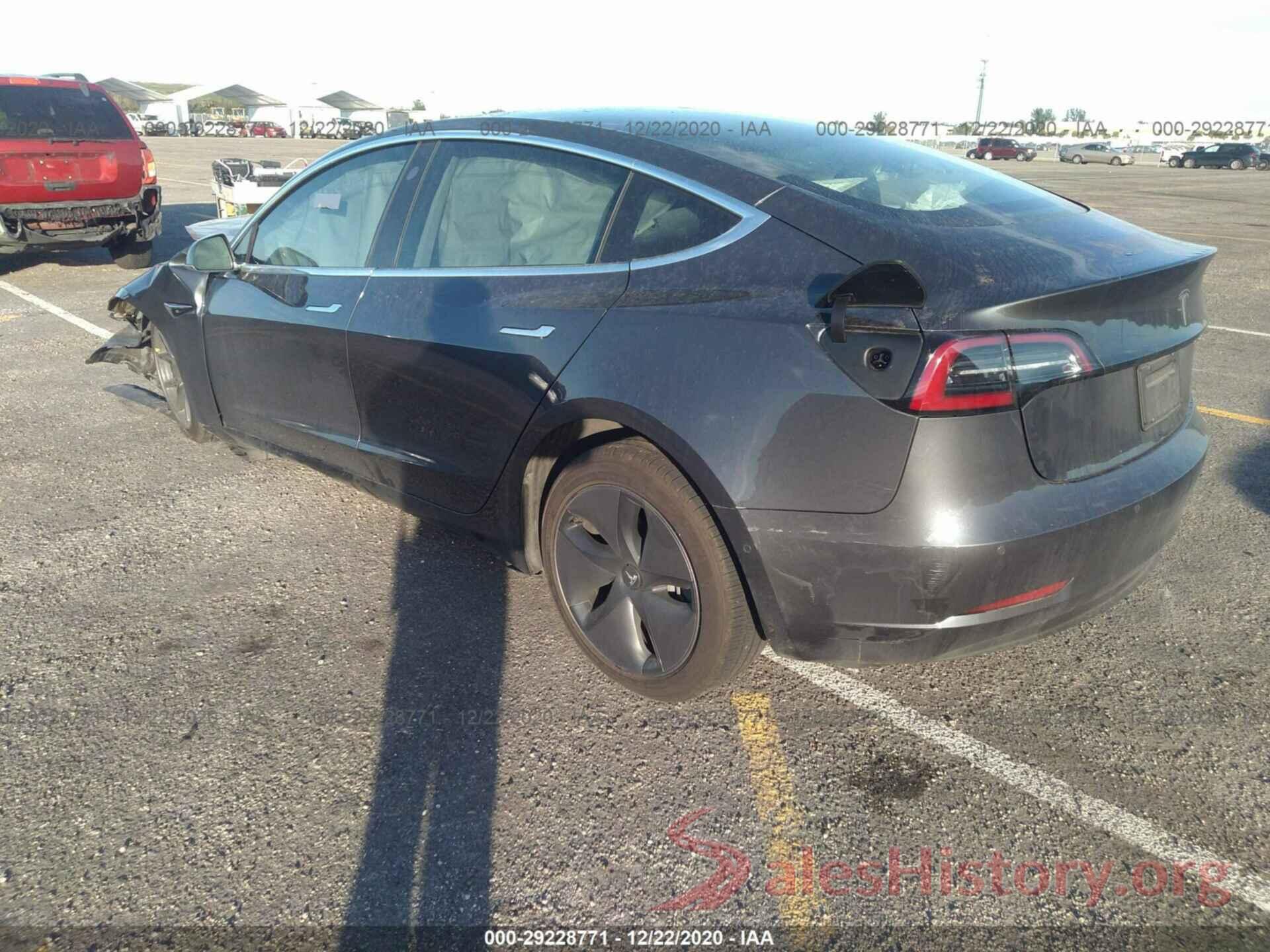 5YJ3E1EA7KF190308 2019 TESLA MODEL 3