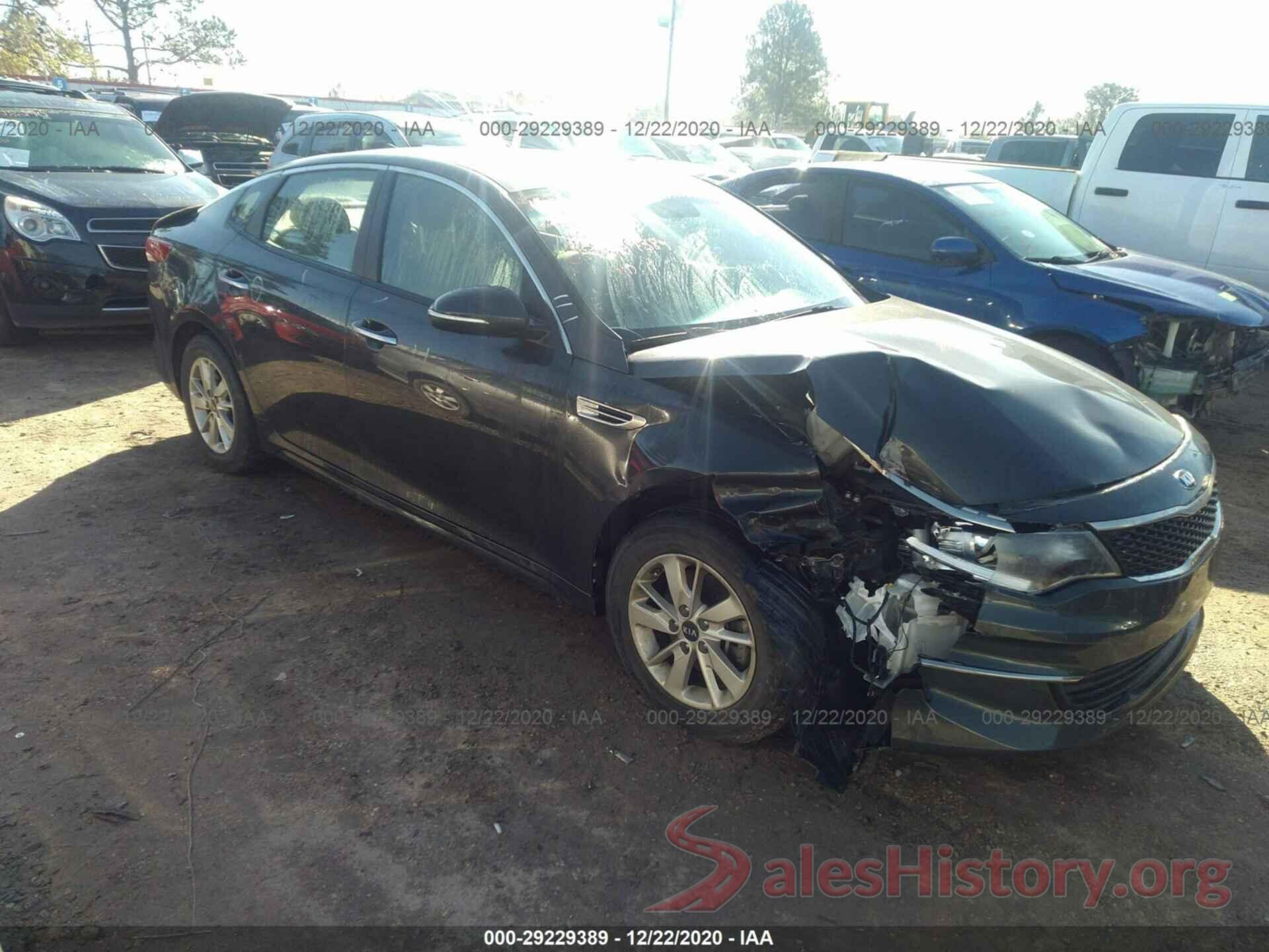 5XXGT4L3XGG023670 2016 KIA OPTIMA