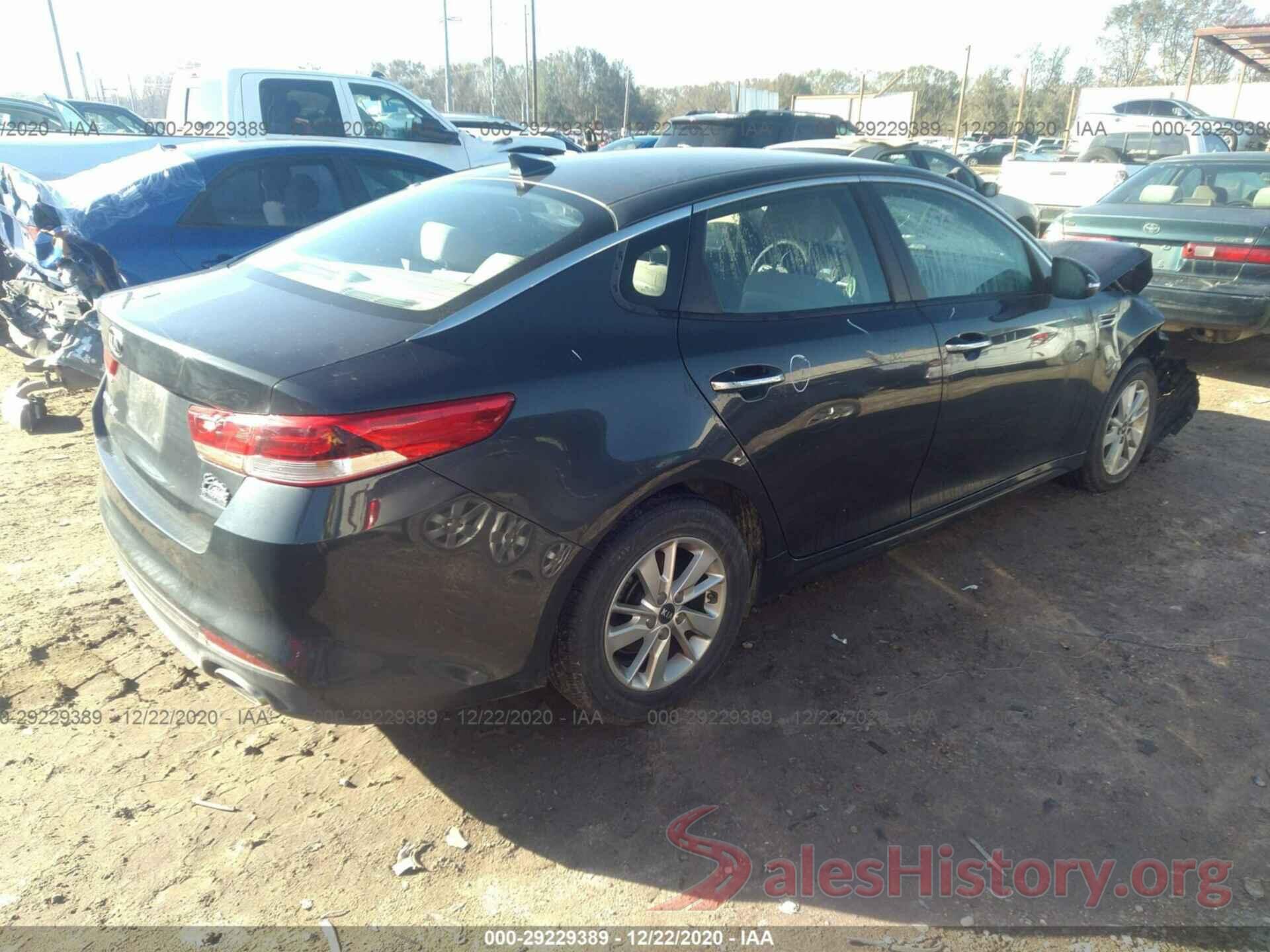 5XXGT4L3XGG023670 2016 KIA OPTIMA