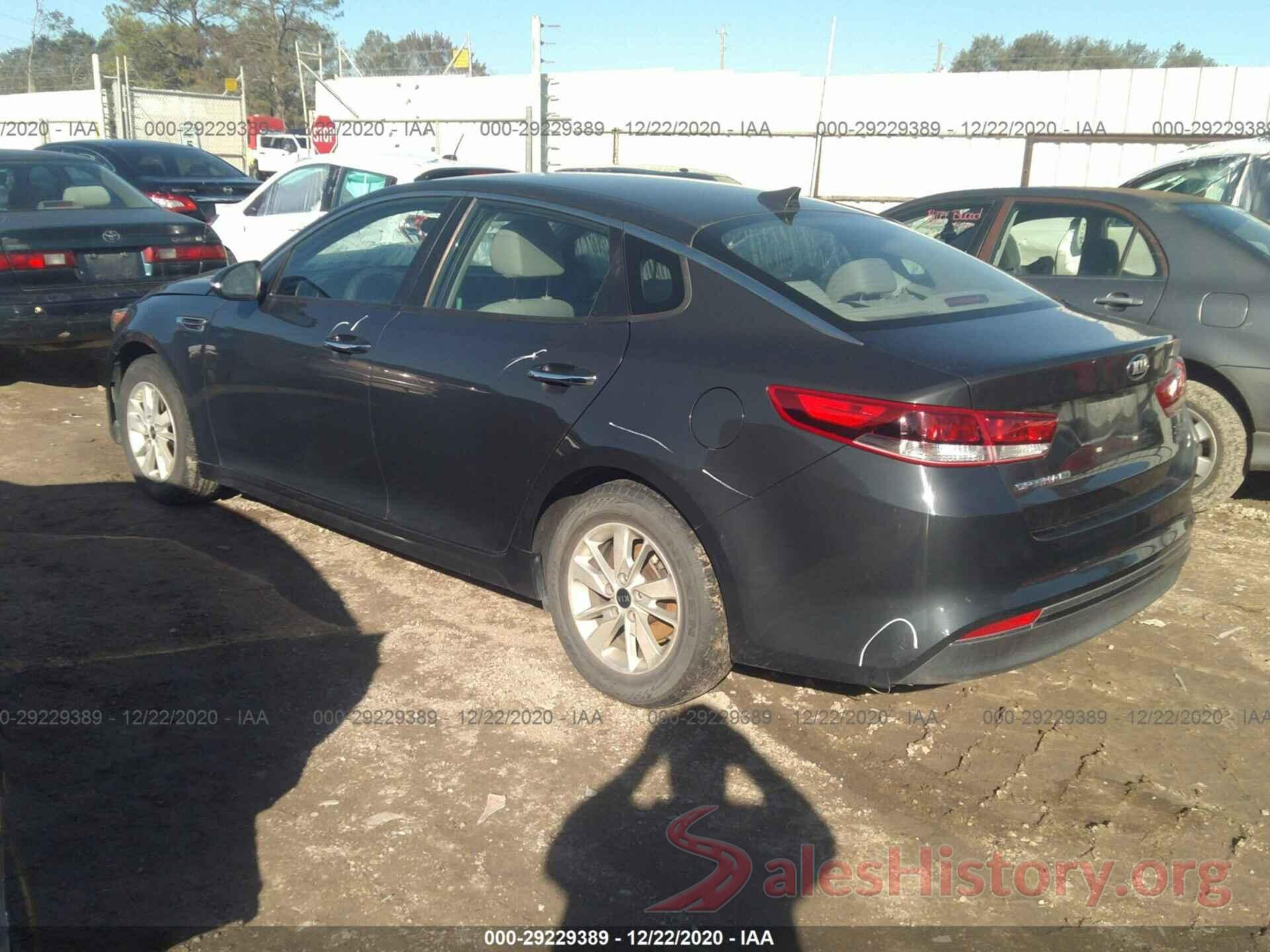 5XXGT4L3XGG023670 2016 KIA OPTIMA