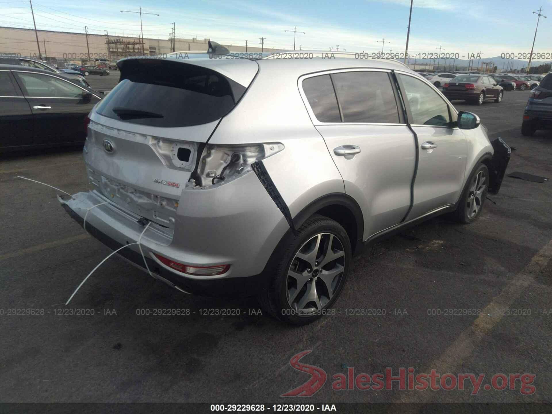 KNDPR3A68H7221132 2017 KIA SPORTAGE