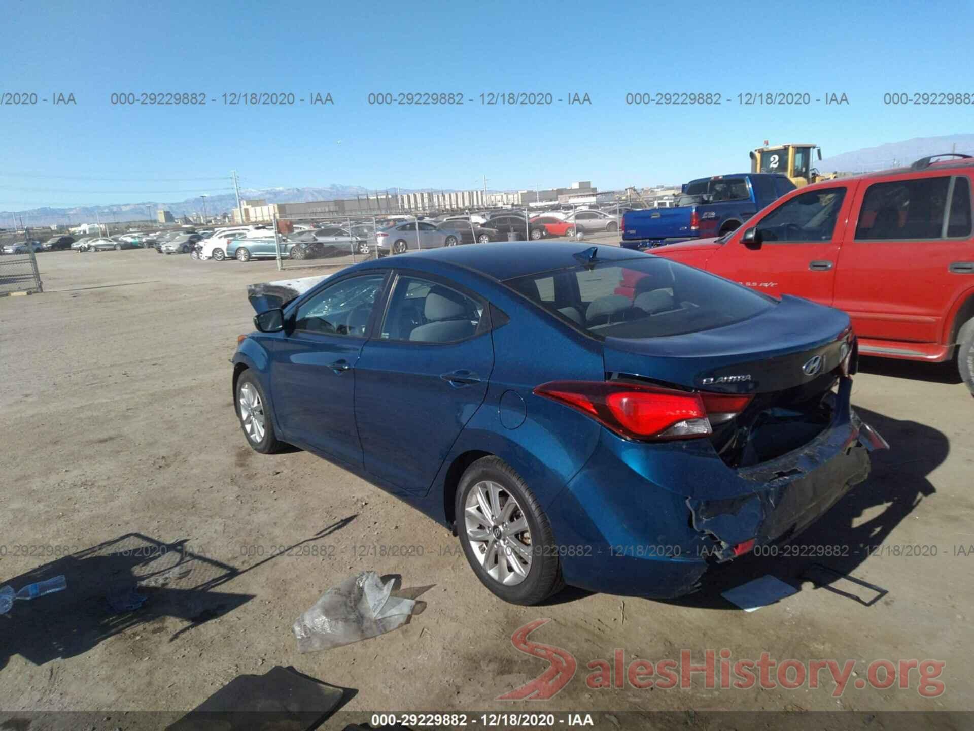 KMHDH4AE7GU503857 2016 HYUNDAI ELANTRA