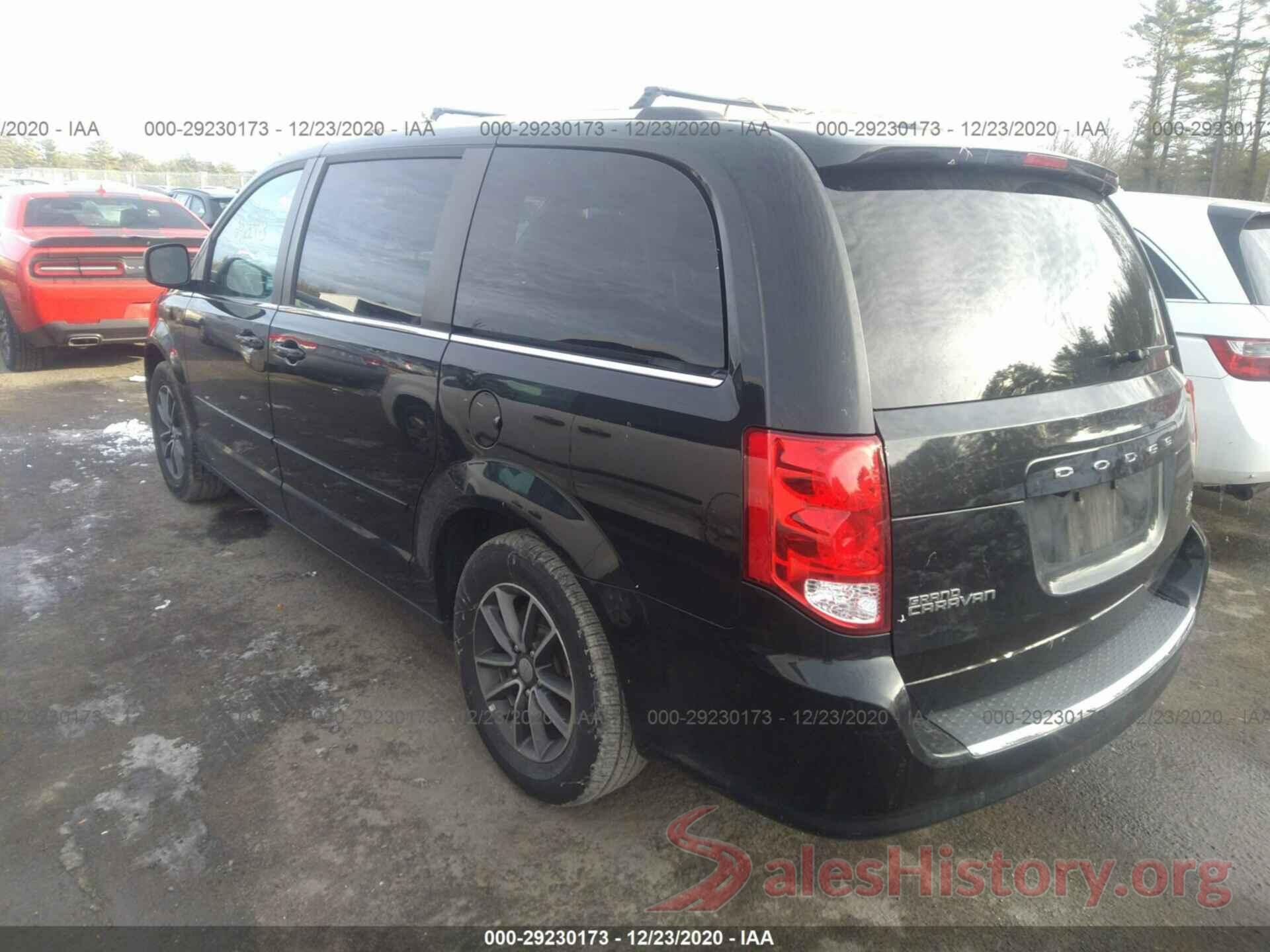 2C4RDGCG0HR791385 2017 DODGE GRAND CARAVAN