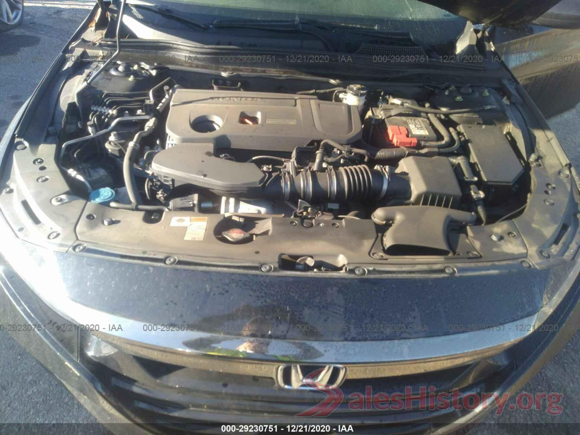 1HGCV2F32KA016839 2019 HONDA ACCORD SEDAN