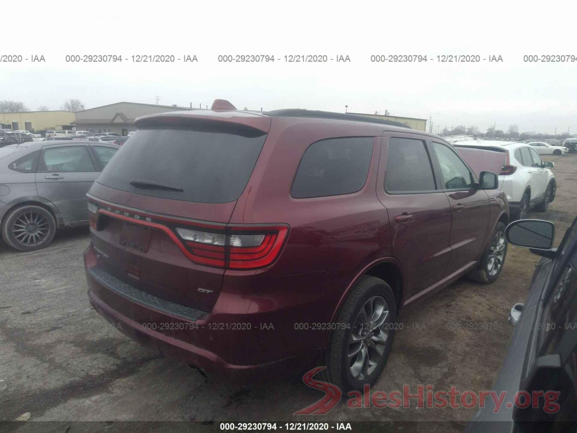 1C4RDJDG7KC617325 2019 DODGE DURANGO