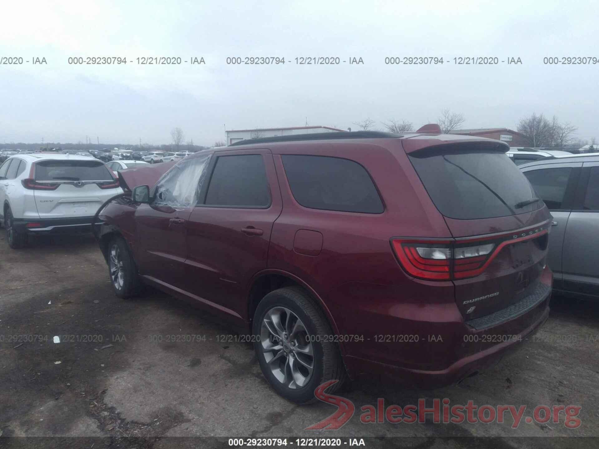 1C4RDJDG7KC617325 2019 DODGE DURANGO