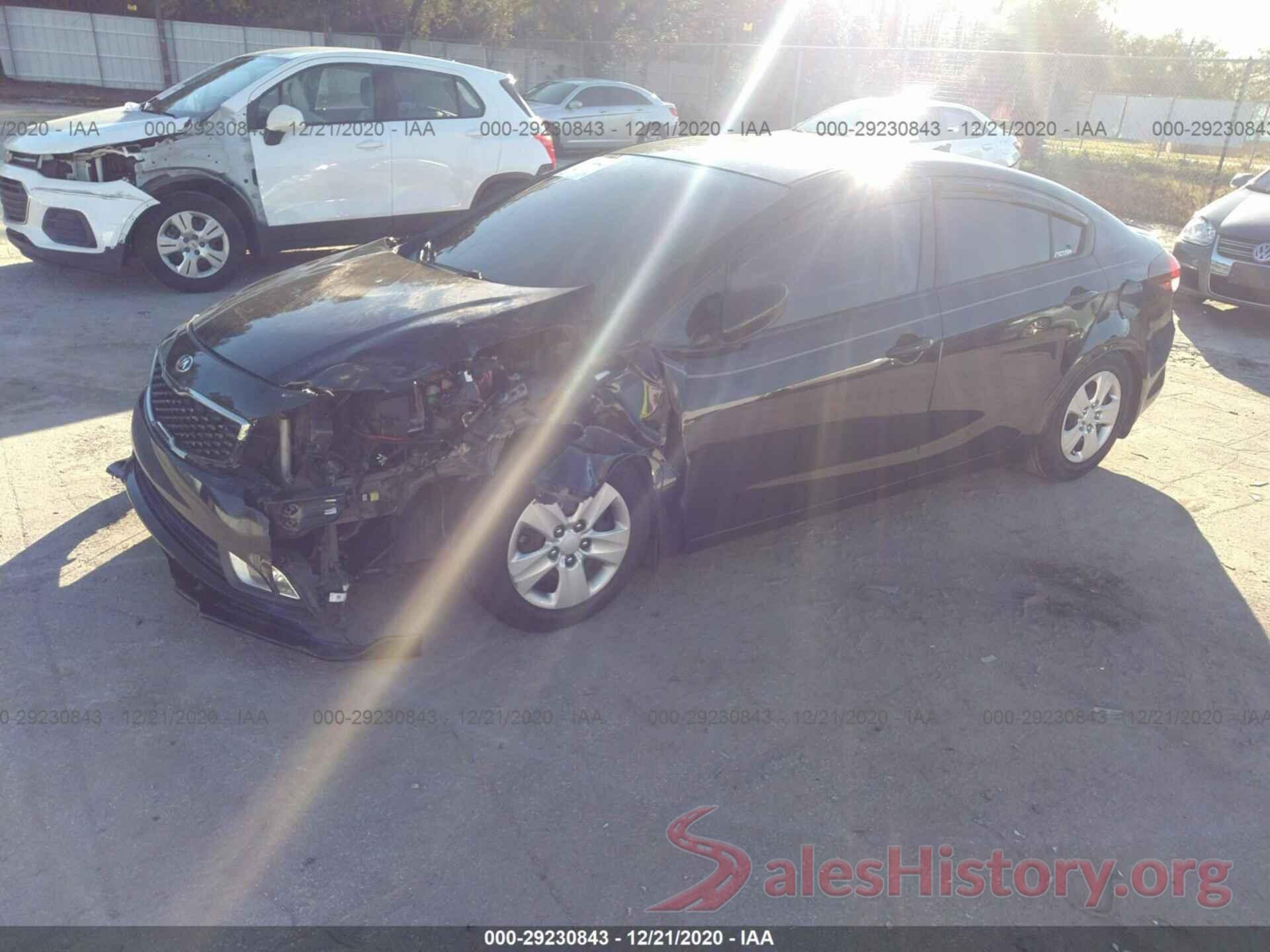 3KPFK4A70HE069345 2017 KIA FORTE