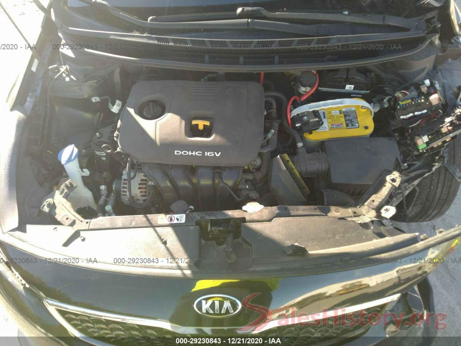 3KPFK4A70HE069345 2017 KIA FORTE