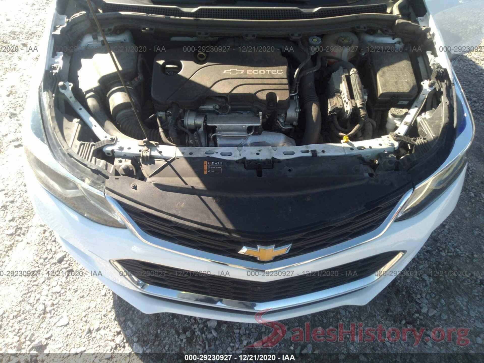 1G1BE5SM0G7296607 2016 CHEVROLET CRUZE