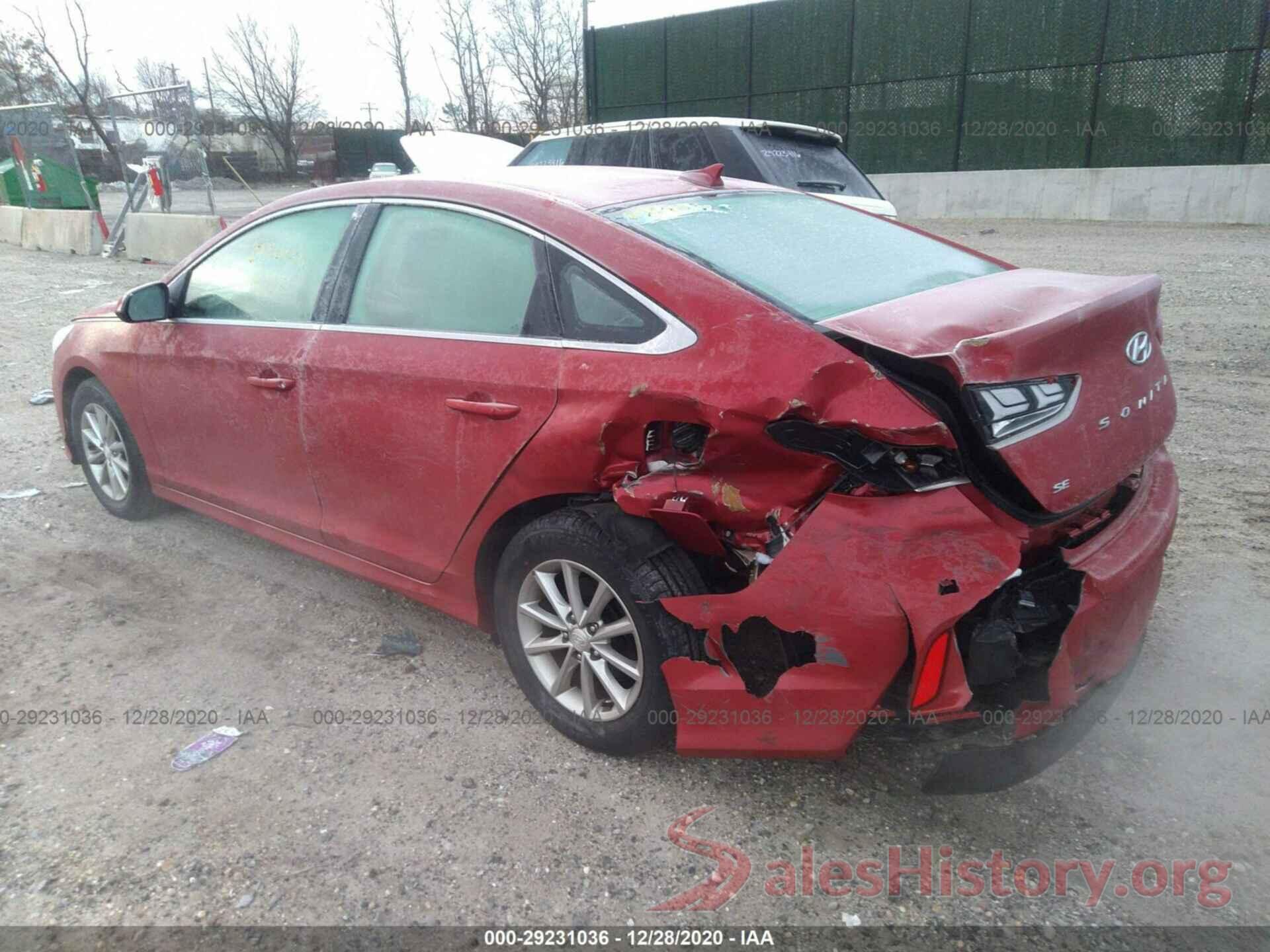 5NPE24AF0JH665320 2018 HYUNDAI SONATA