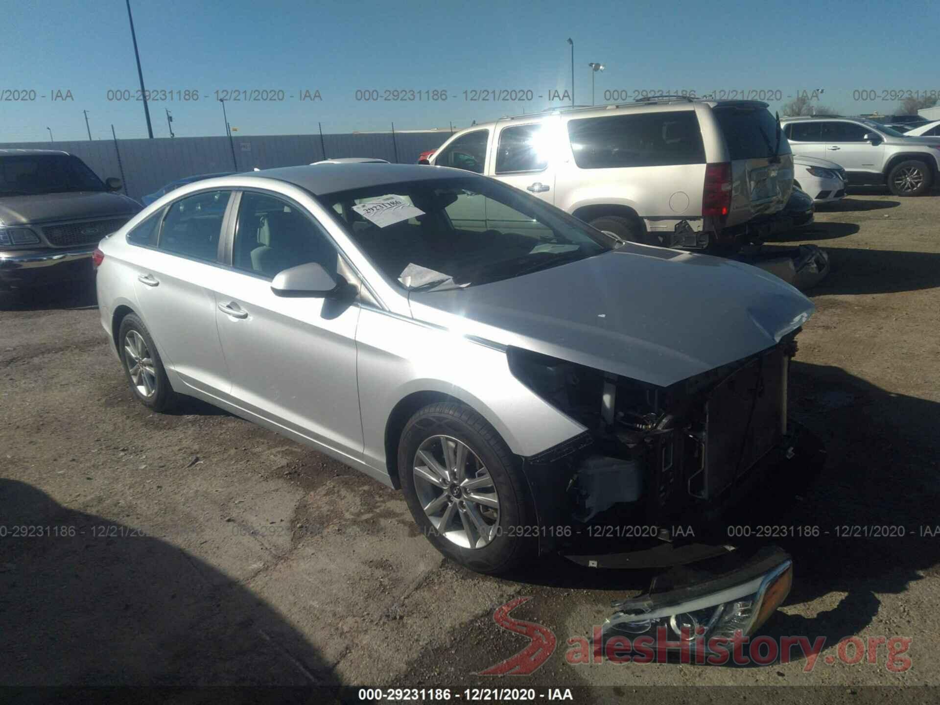 5NPE24AF6HH536038 2017 HYUNDAI SONATA