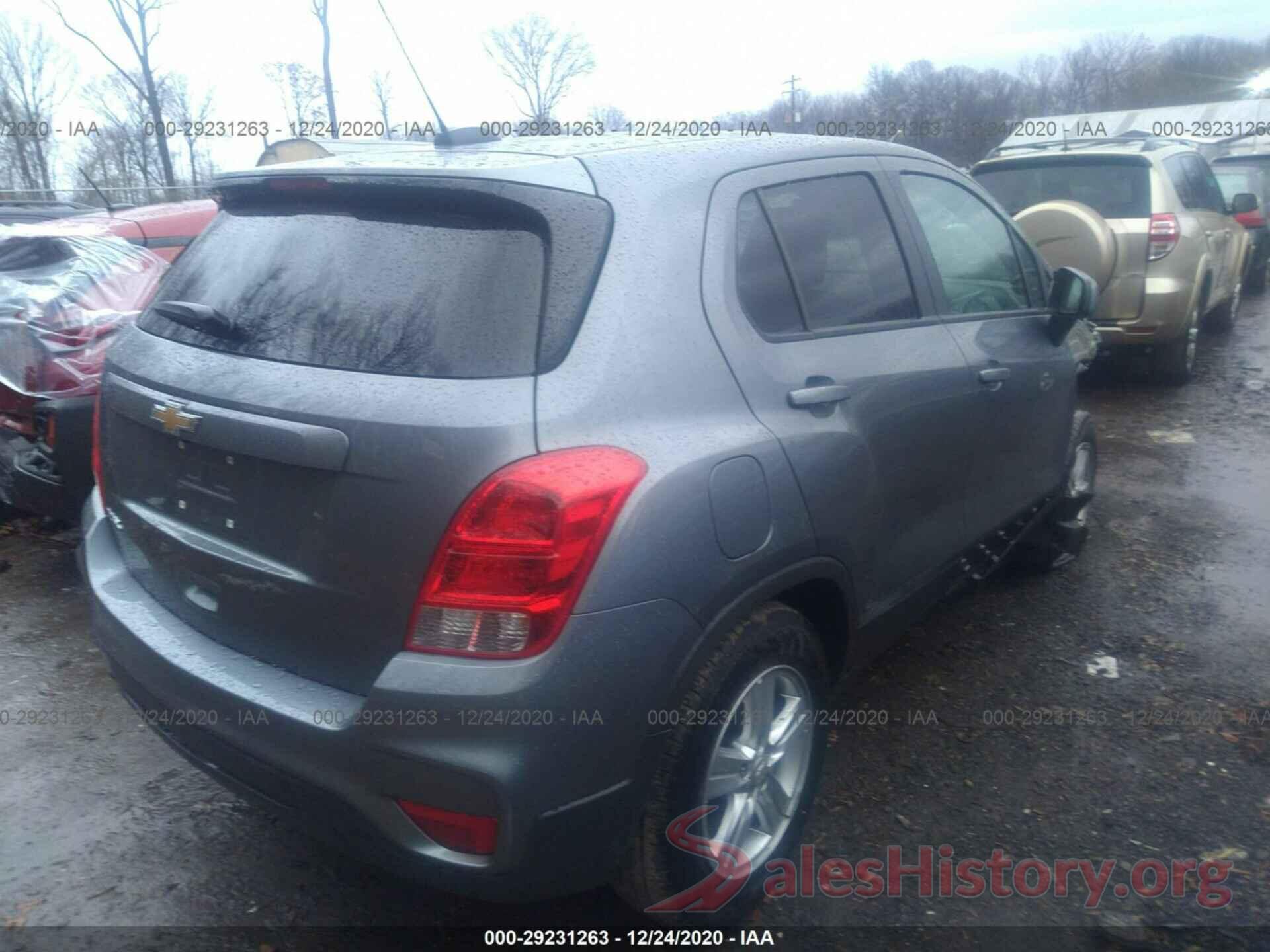 3GNCJKSB0LL268761 2020 CHEVROLET TRAX