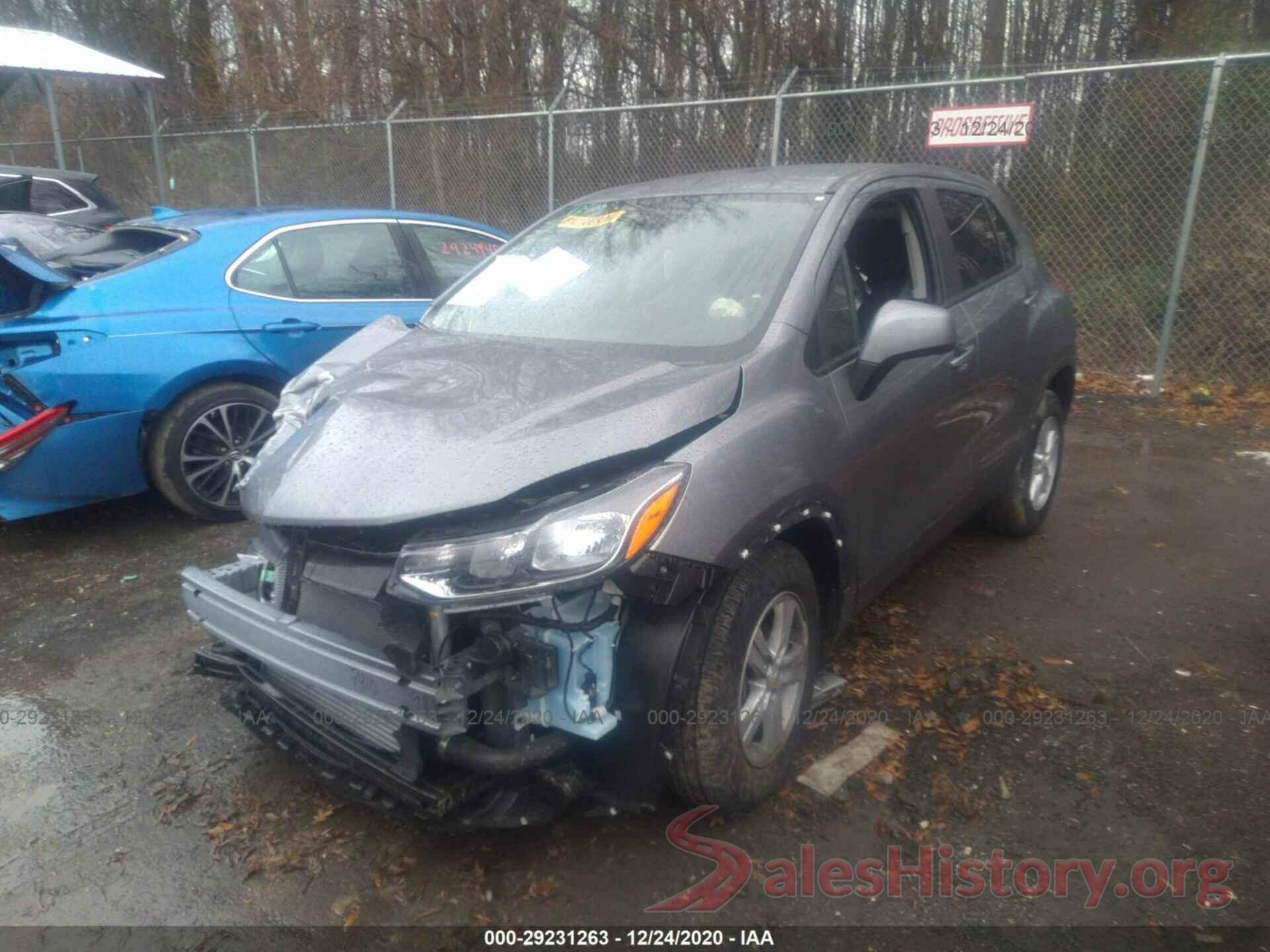 3GNCJKSB0LL268761 2020 CHEVROLET TRAX