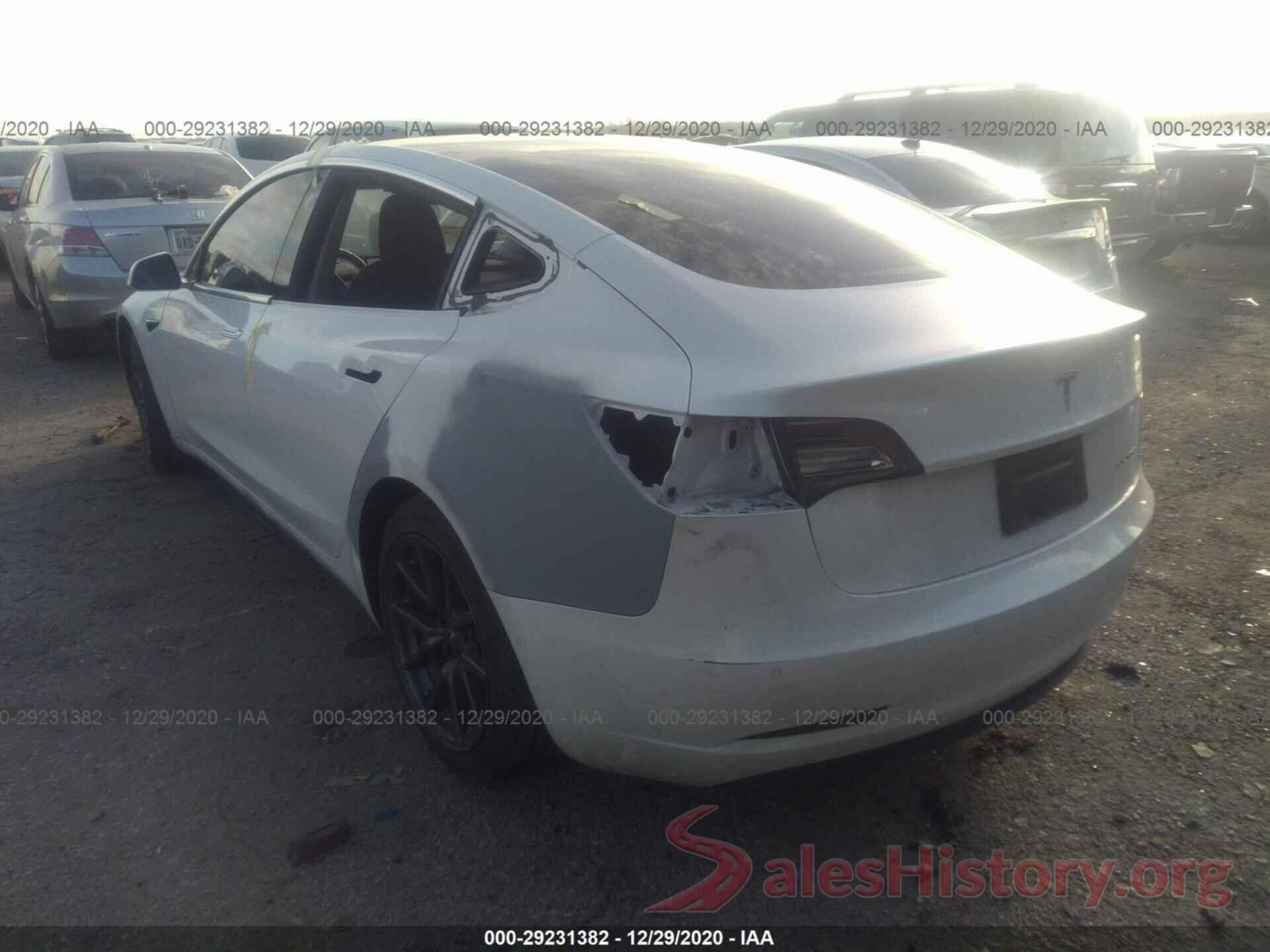 5YJ3E1EB8KF361575 2019 TESLA MODEL 3