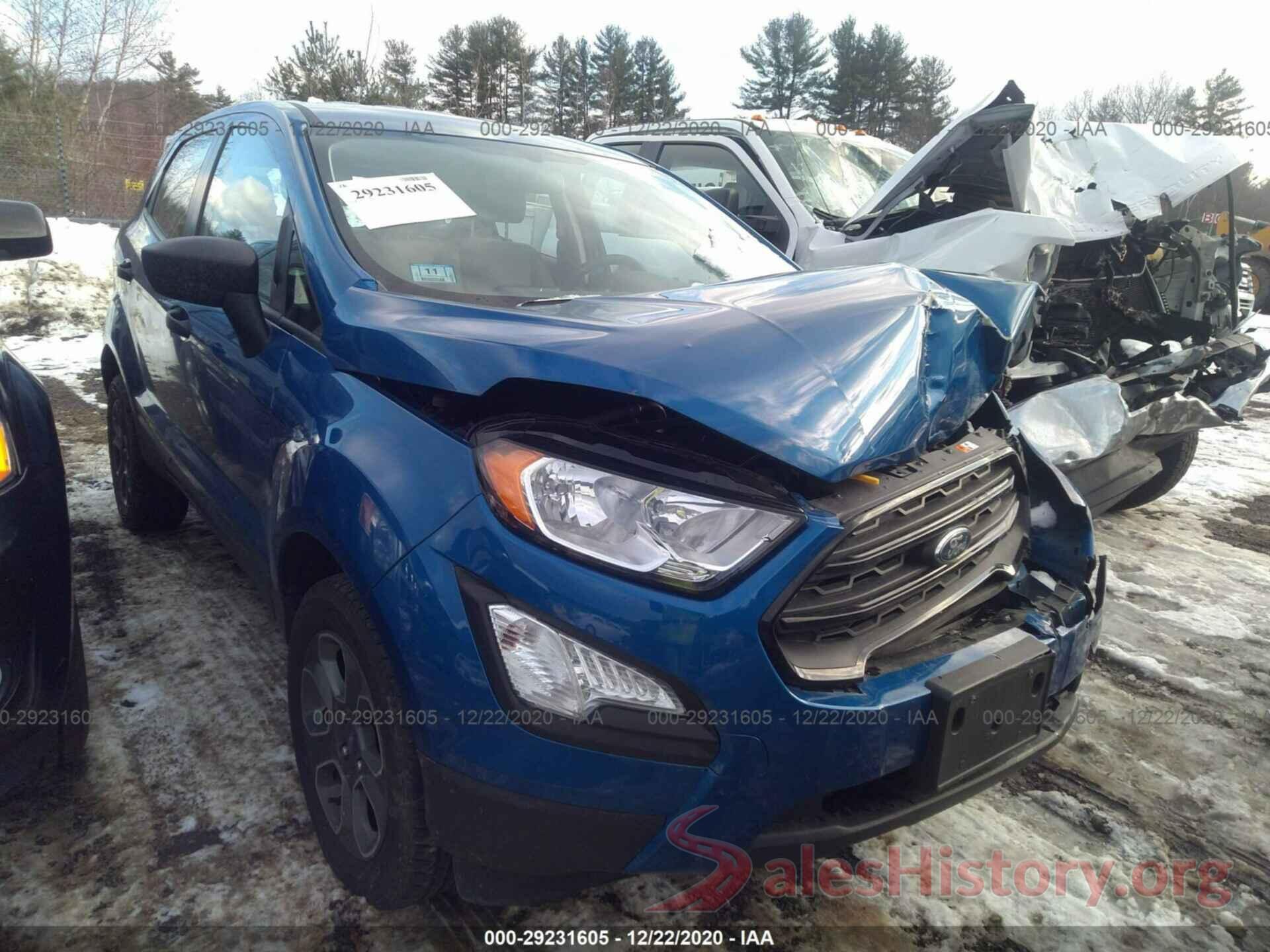 MAJ6P1SLXJC223493 2018 FORD ECOSPORT