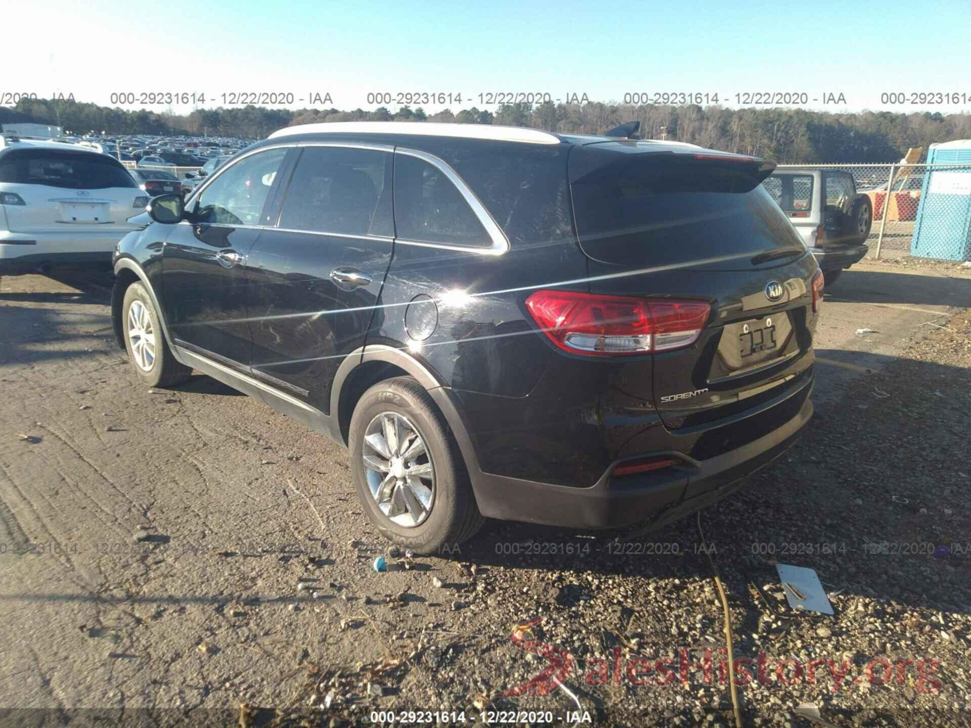 5XYPG4A37JG356922 2018 KIA SORENTO