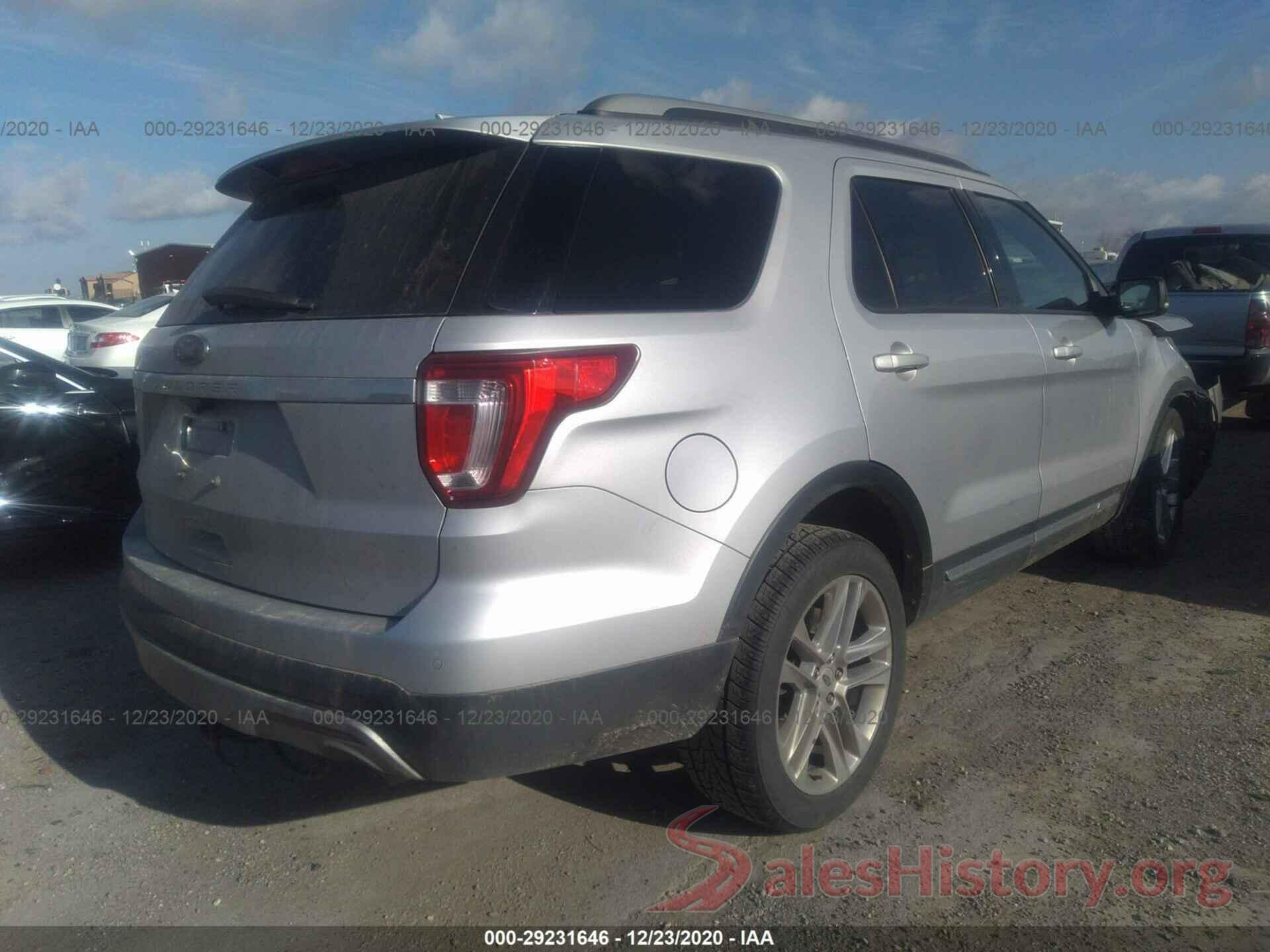 1FM5K7D80HGC20939 2017 FORD EXPLORER