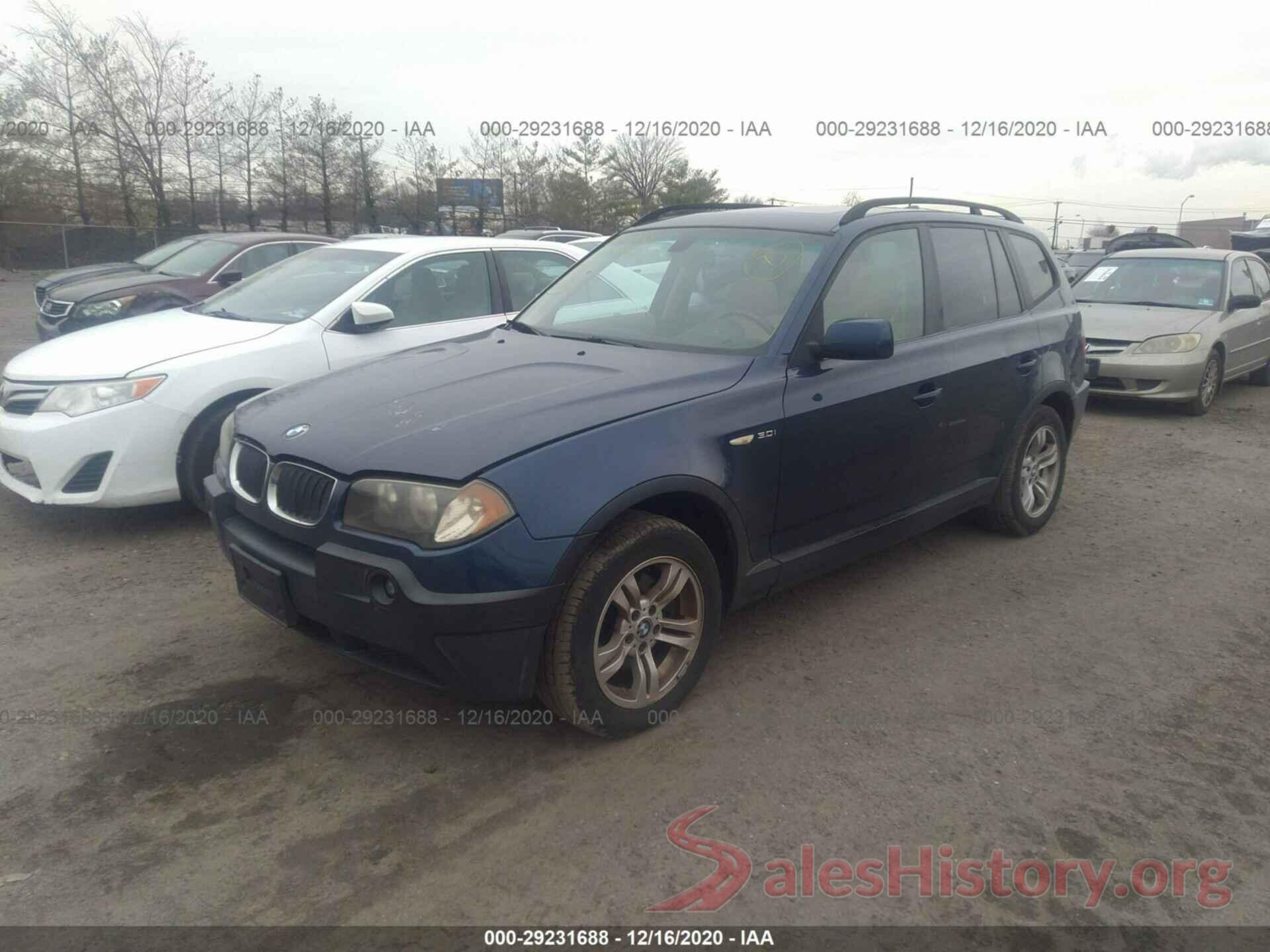 WBXPA93475WD13328 2005 BMW X3