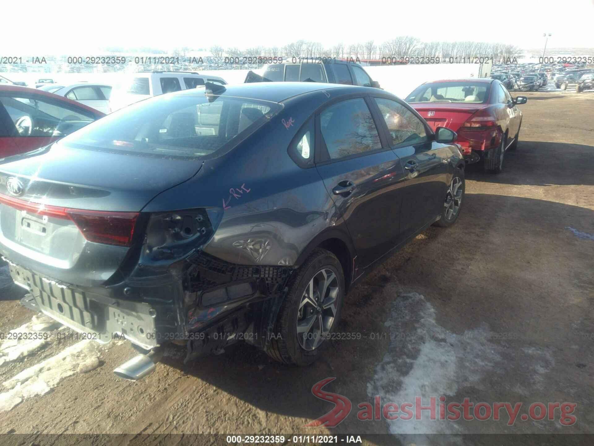 3KPF24AD3LE213047 2020 KIA FORTE